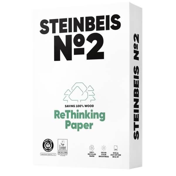 Steinbeis Kopierpapier No.2 ISO 80 K1501666080A A4 500 Blatt