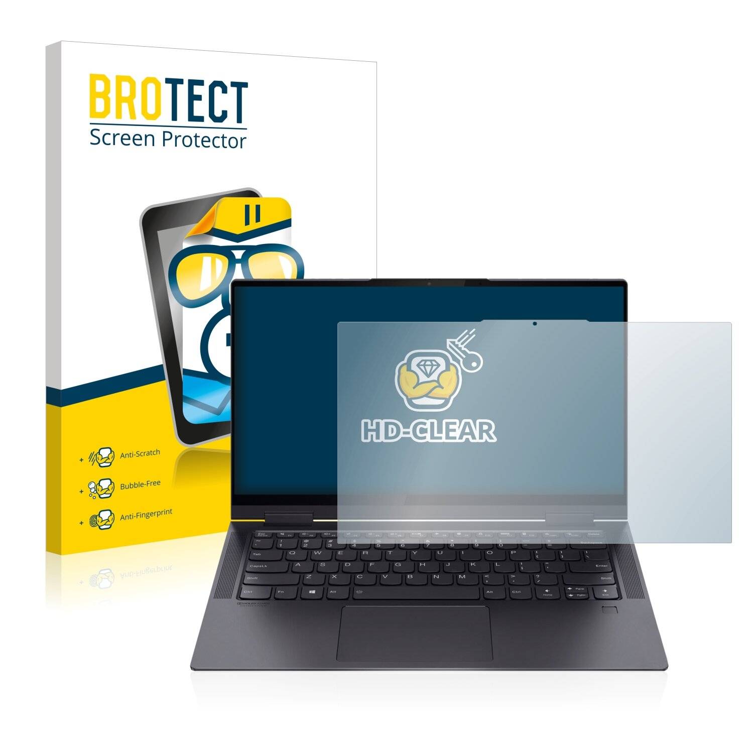 BROTECT HD-Clear Displayschutzfolie für Lenovo Yoga 7i