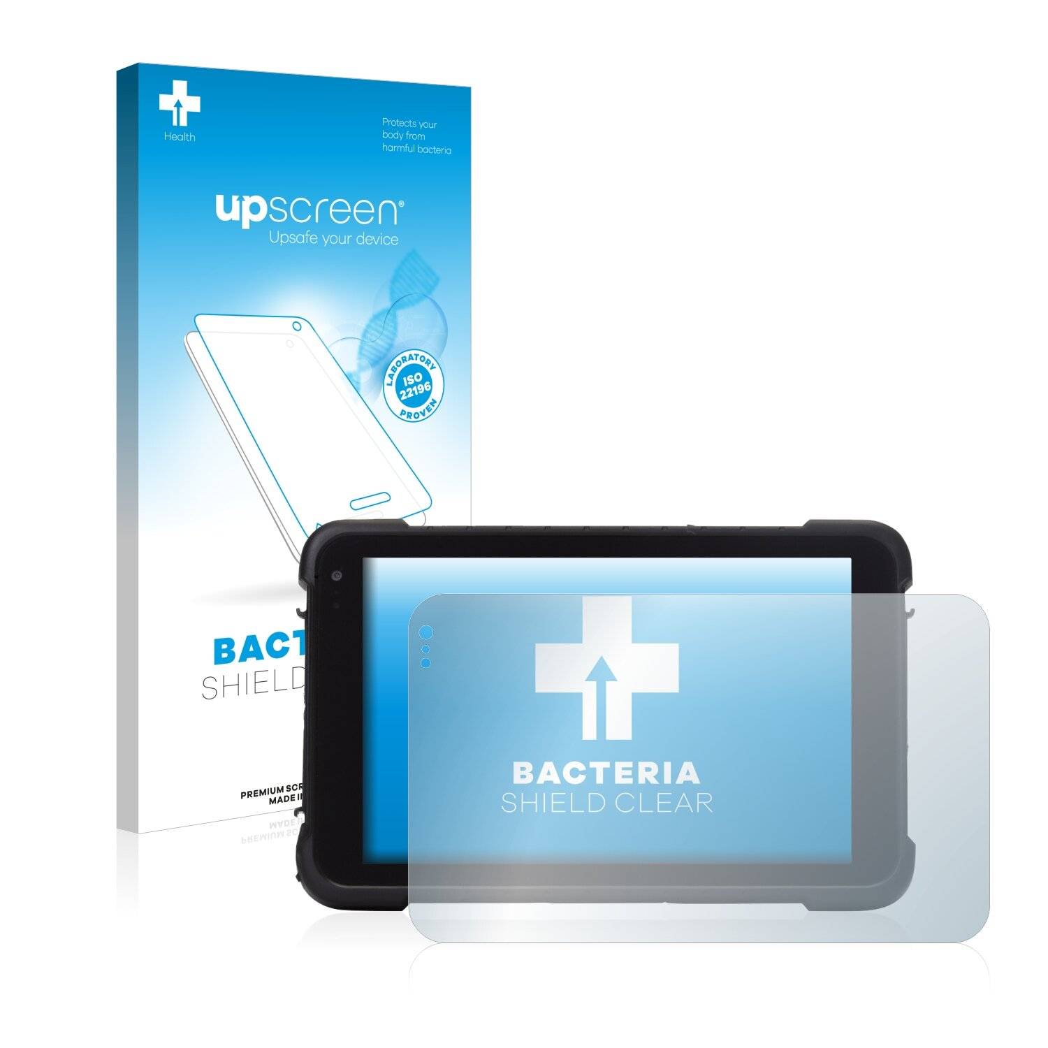 upscreen Bacteria Shield Clear Premium Antibakterielle Displayschutzfolie für Logic