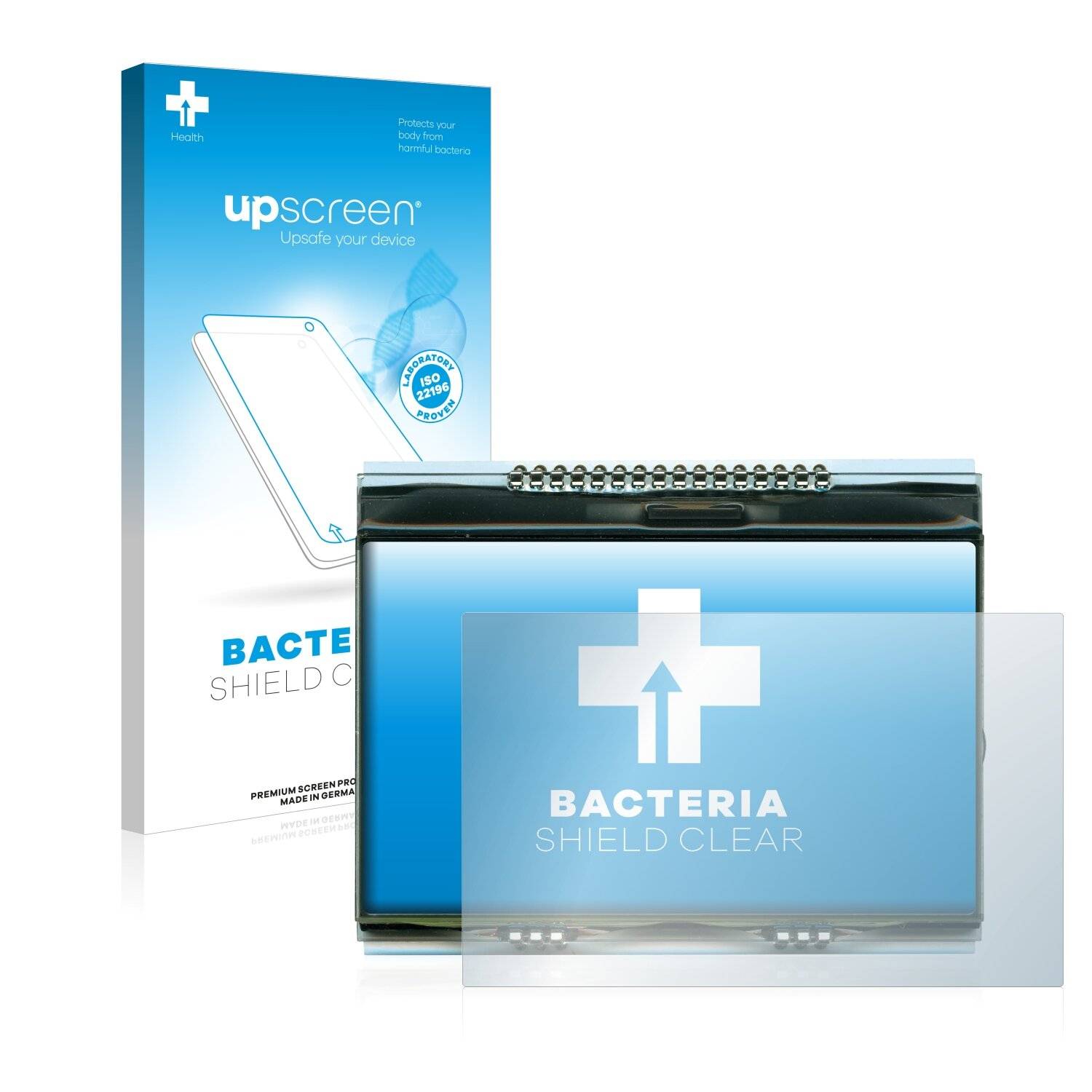 upscreen Bacteria Shield Clear Premium Antibakterielle Displayschutzfolie für Electronic