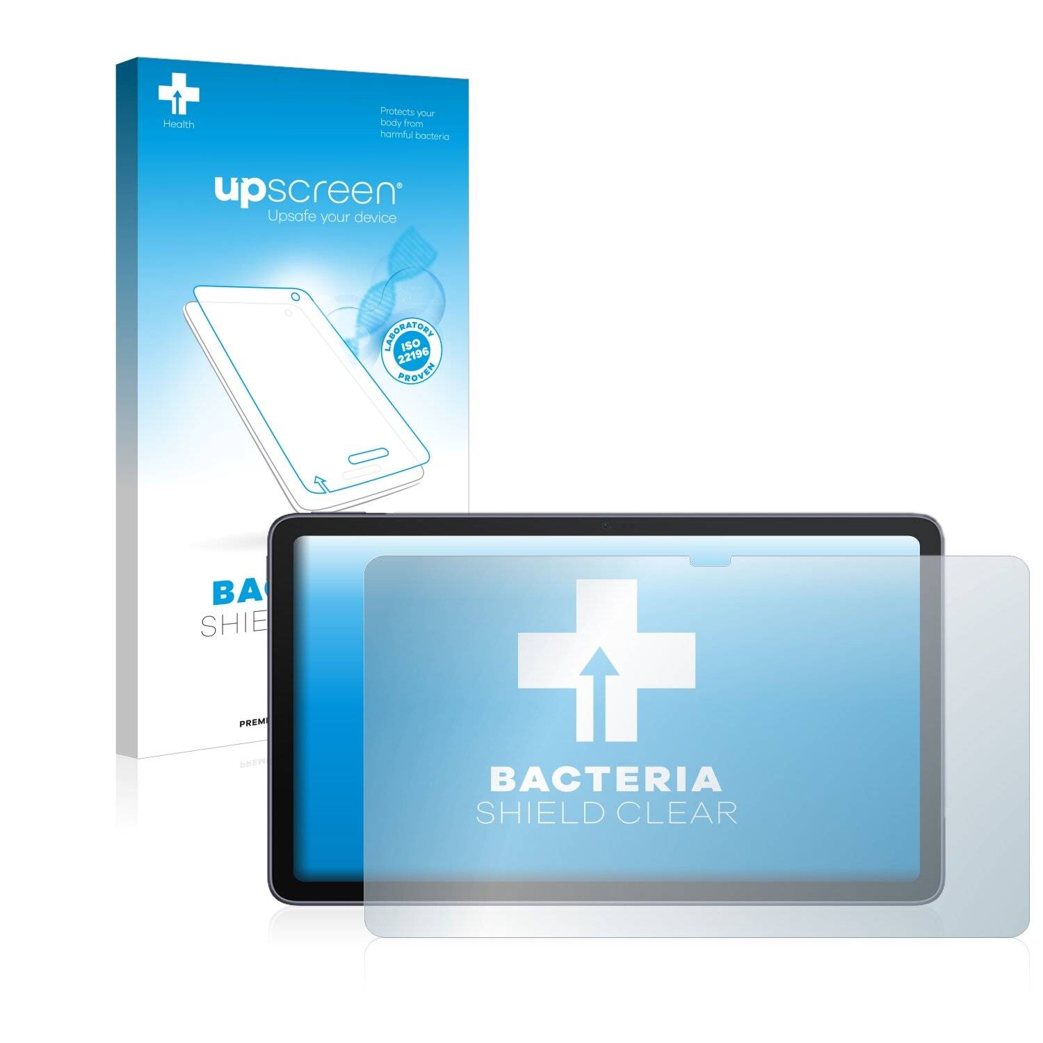 upscreen Bacteria Shield Clear Premium Antibakterielle Displayschutzfolie für TCL 10