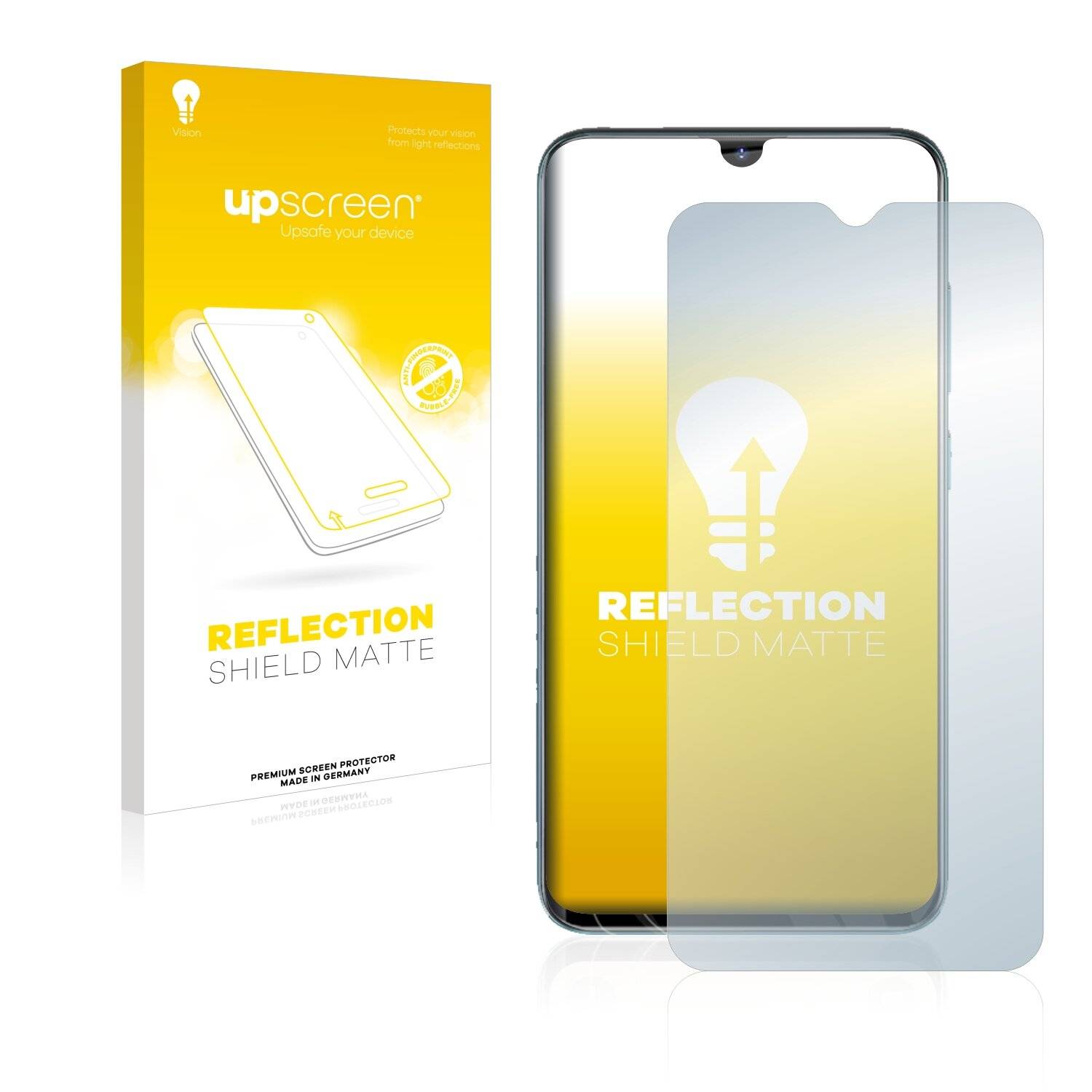 upscreen Reflection Shield Matte Premium Displayschutzfolie für Philips