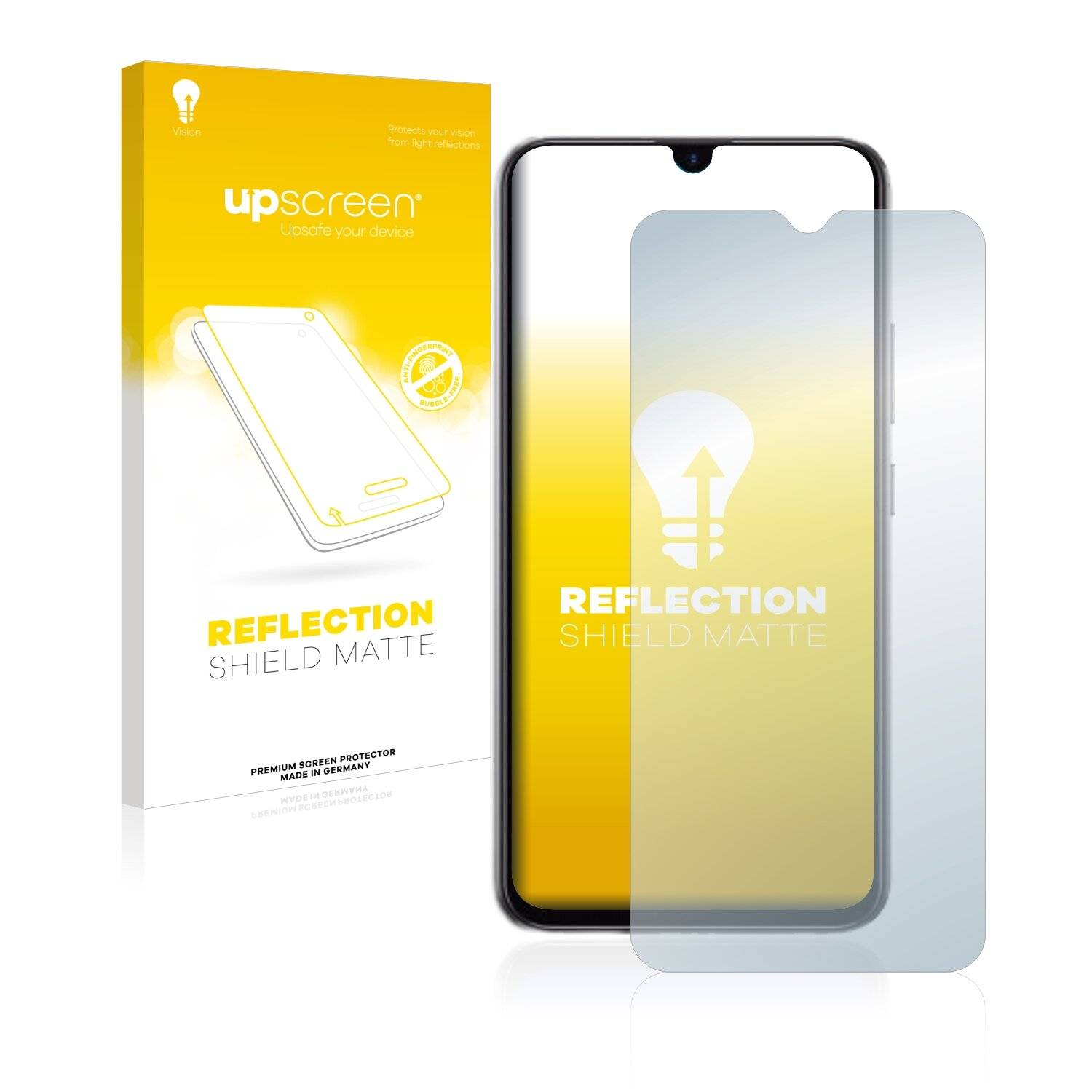 upscreen Reflection Shield Matte Premium Displayschutzfolie für Philips