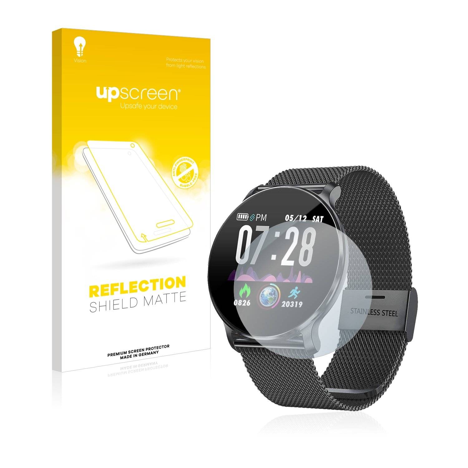 upscreen Reflection Shield Matte Premium Displayschutzfolie für