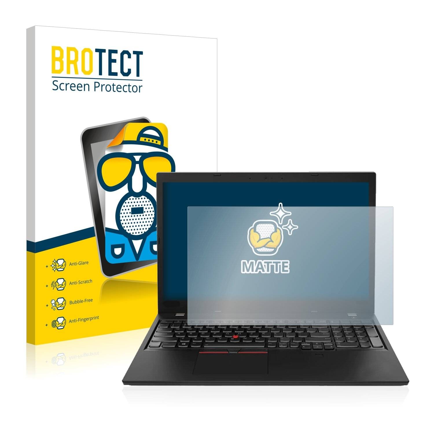 BROTECT Matte Displayschutzfolie für Lenovo ThinkPad L580 - Entspiegelt,