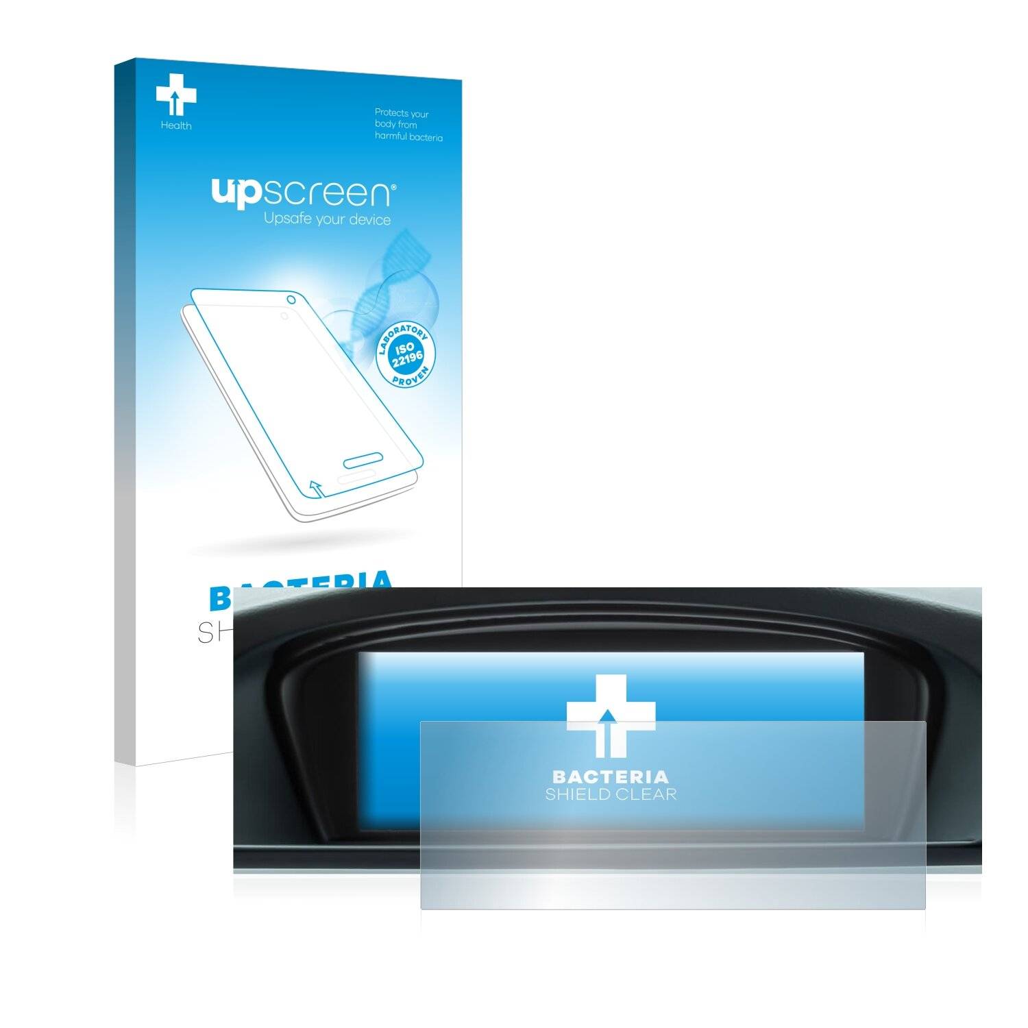 upscreen Bacteria Shield Clear Premium Antibakterielle Displayschutzfolie für BMW 3 E93 2011