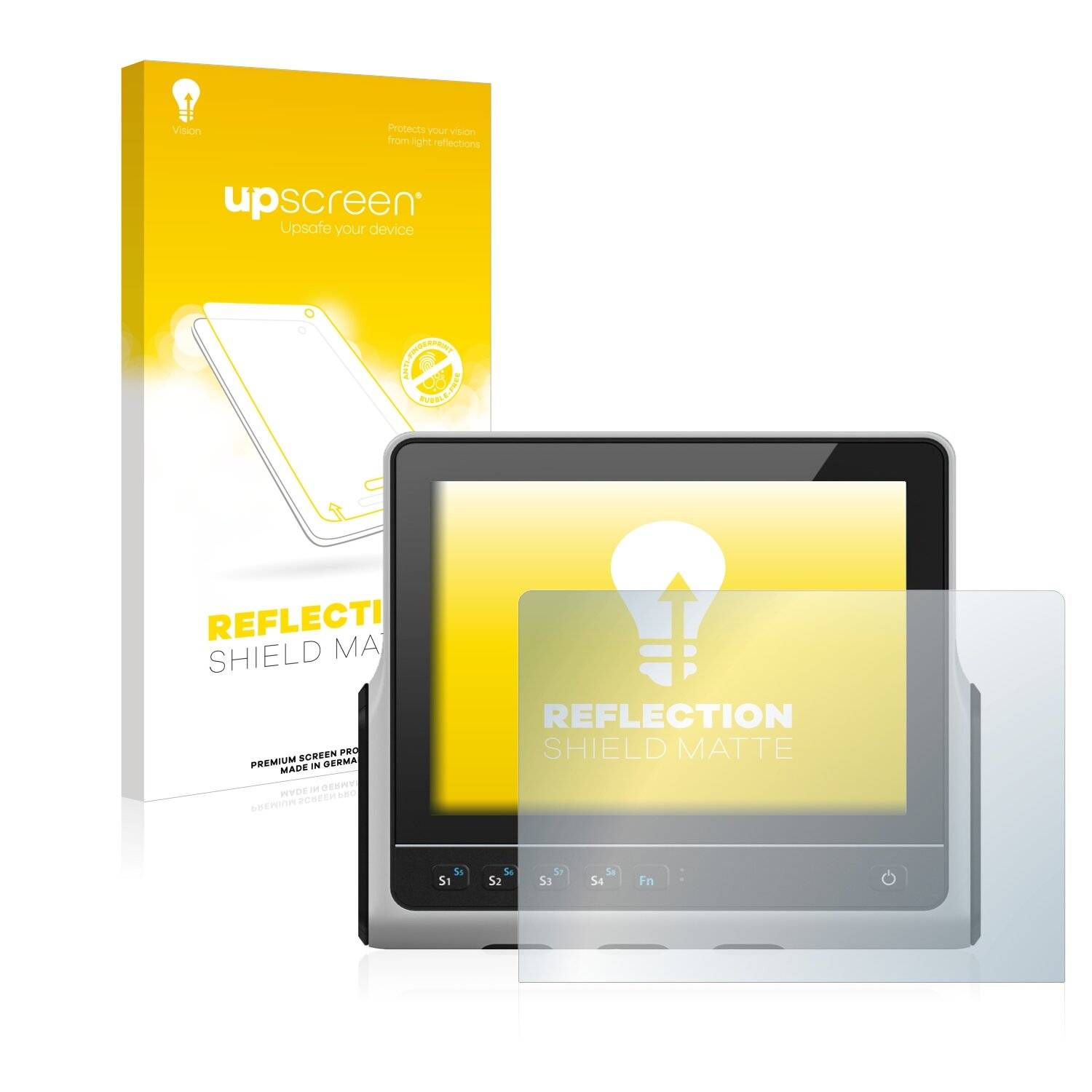 upscreen Reflection Shield Matte Premium Displayschutzfolie für Ico ADS VMT9015