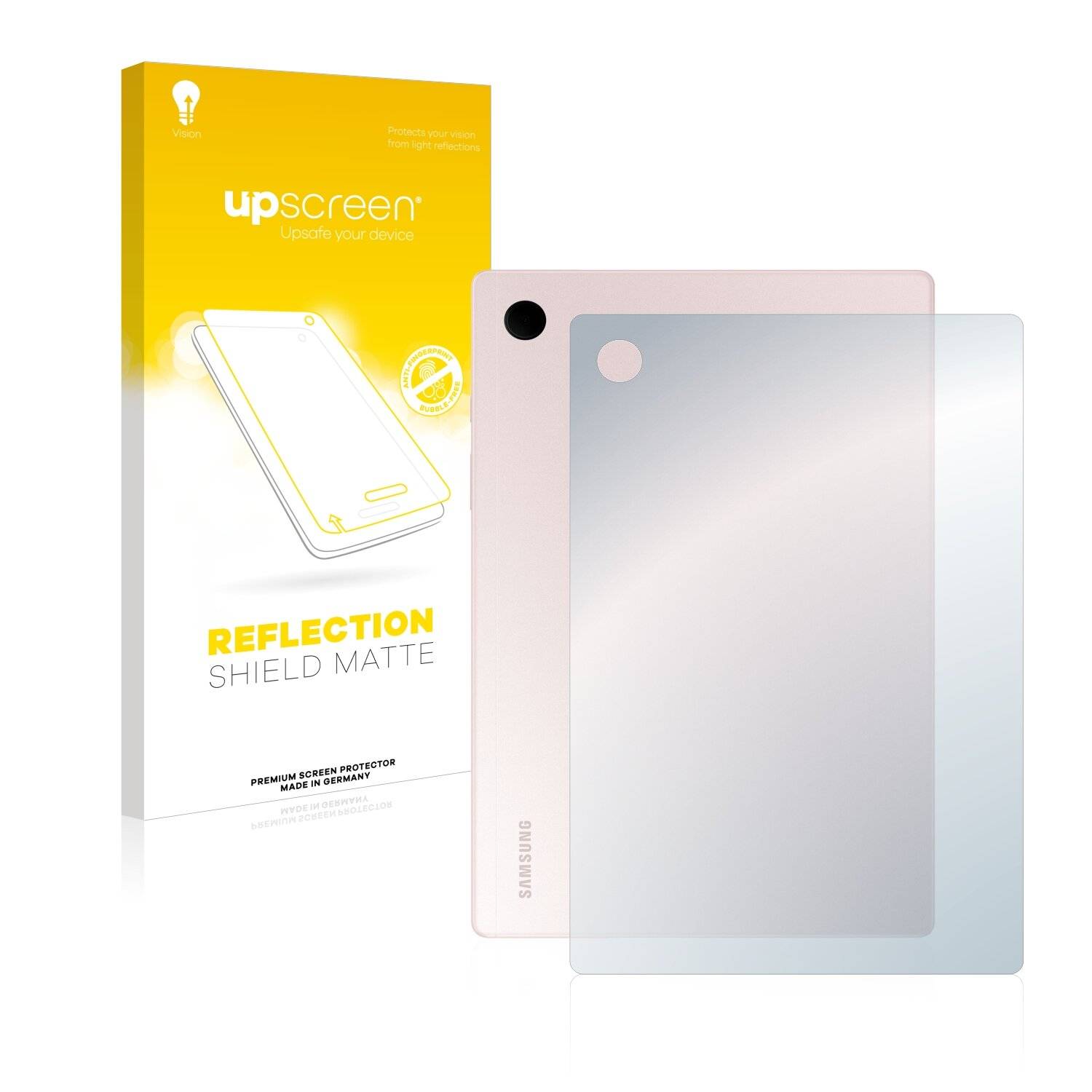 upscreen Reflection Shield Matte Premium Displayschutzfolie für Samsung Galaxy Tab A8 LTE