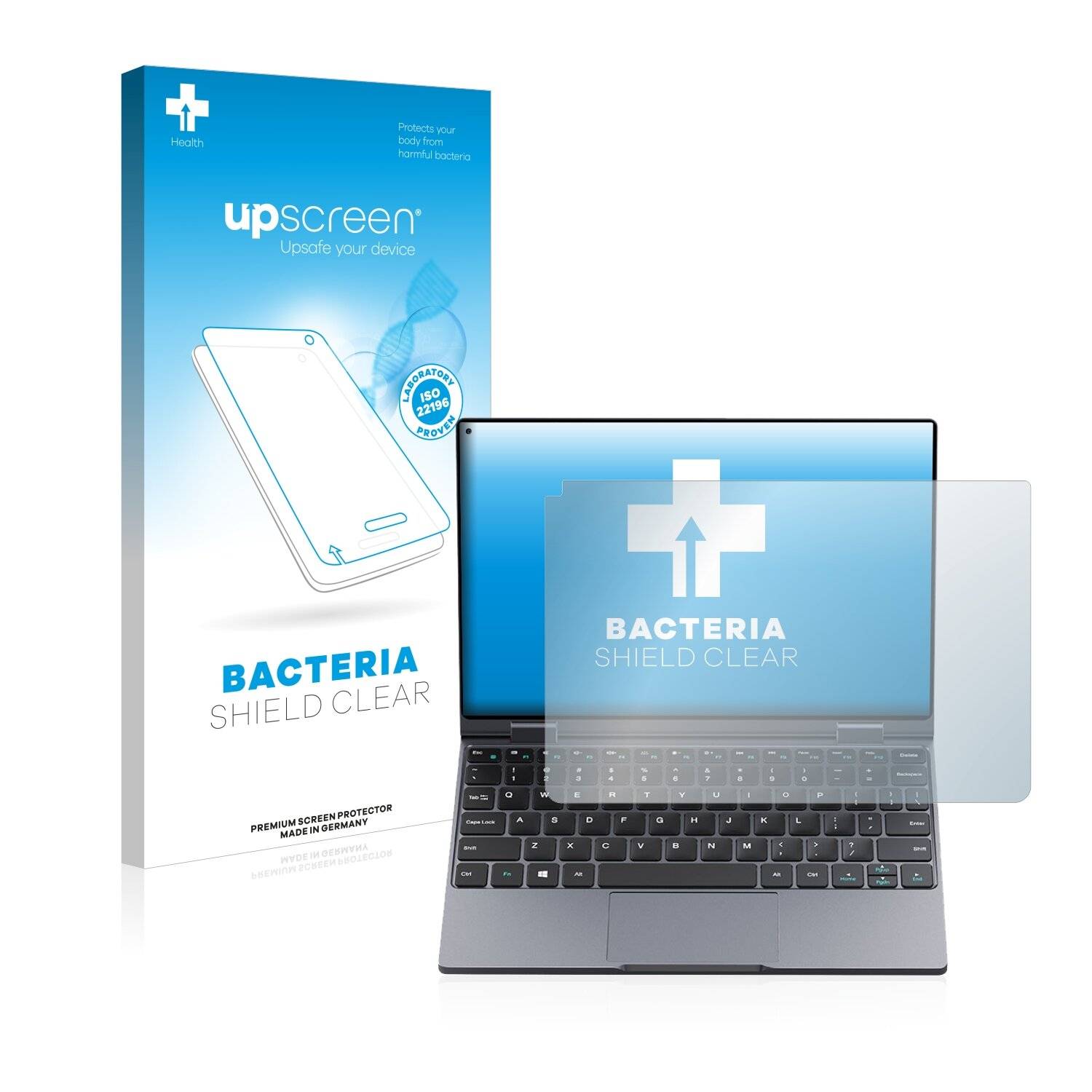 upscreen Bacteria Shield Clear Premium Antibakterielle Displayschutzfolie für Chuwi MiniBook