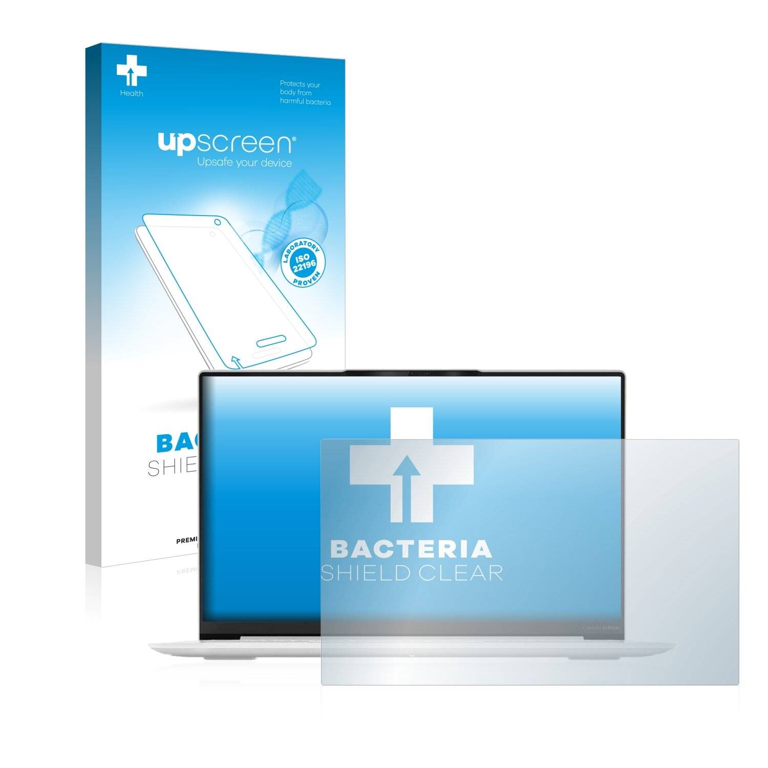 upscreen Bacteria Shield Clear Premium Antibakterielle Displayschutzfolie für Lenovo Yoga