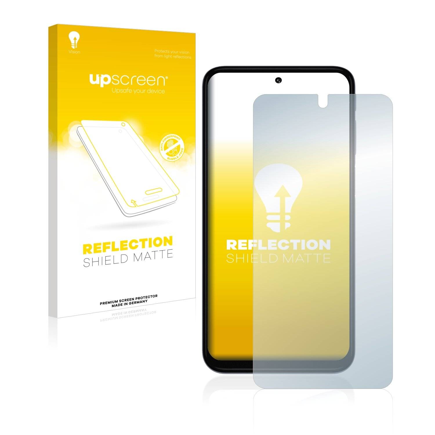 upscreen Reflection Shield Matte Premium Displayschutzfolie für Motorola Moto