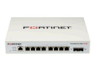Fortinet FortiSwitch 108F-FPOE - Switch - managed - 8 x 10/100/1000 (PoE+)