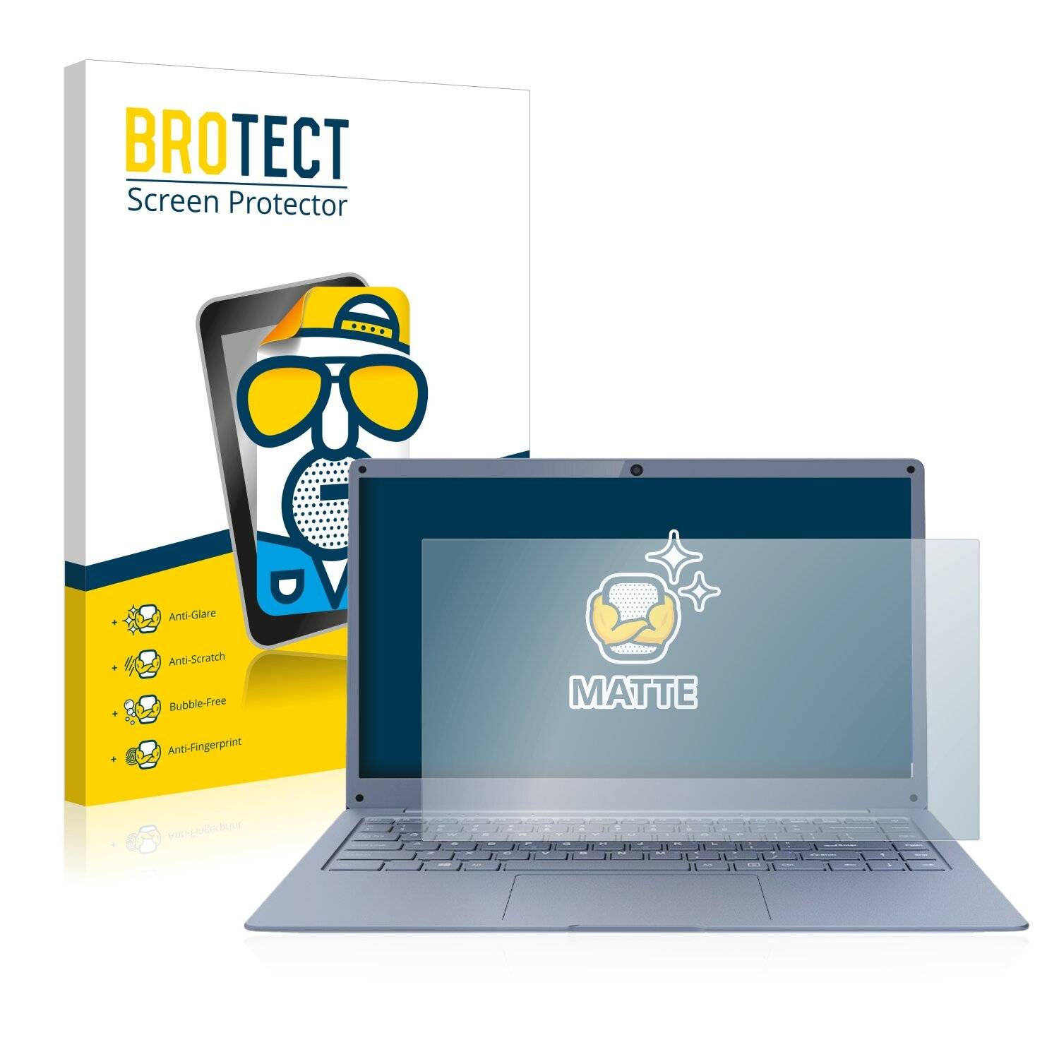 BROTECT Matte Displayschutzfolie für Jumper EZbook S5 - Entspiegelt,