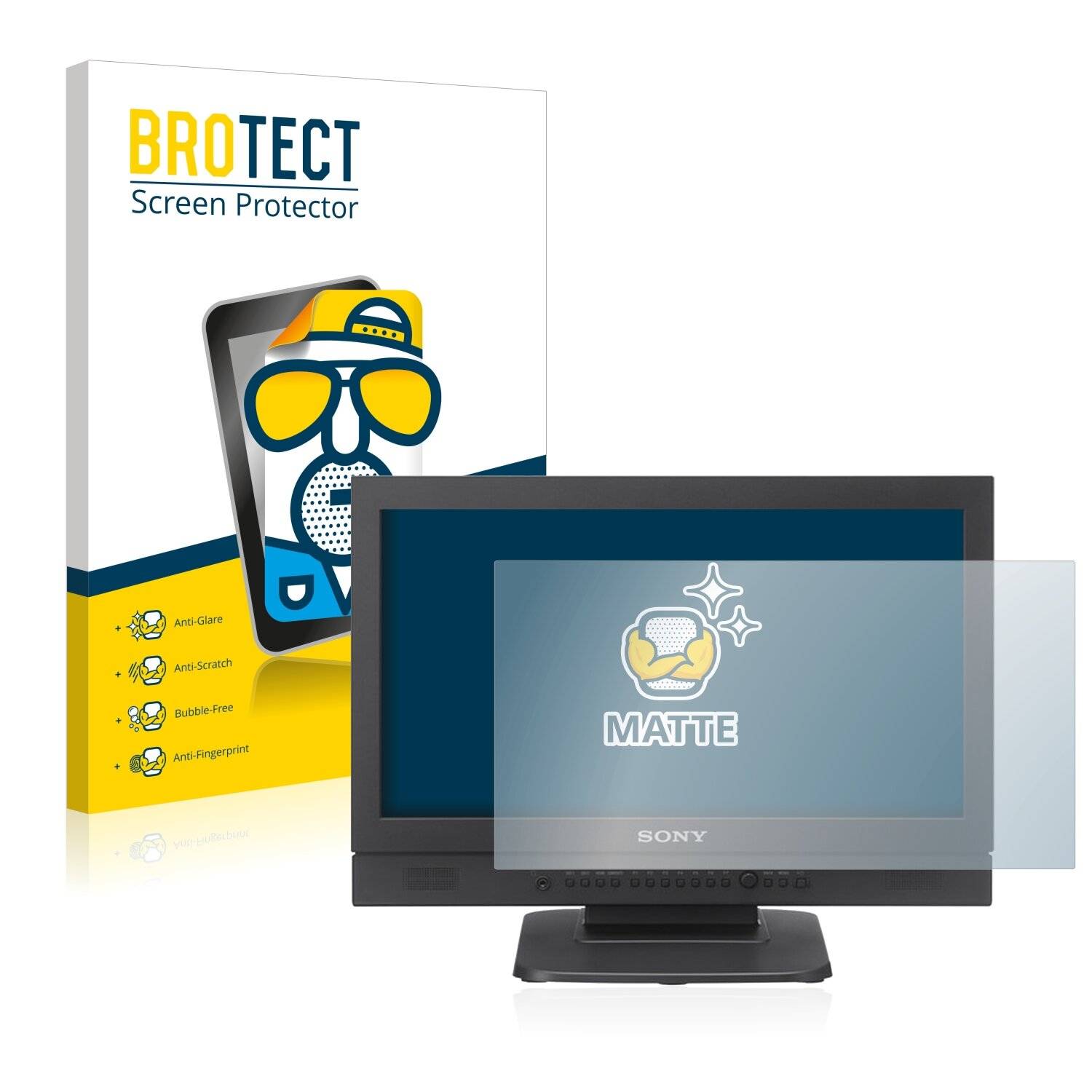 BROTECT Matte Displayschutzfolie für Sony B170 - Entspiegelt,