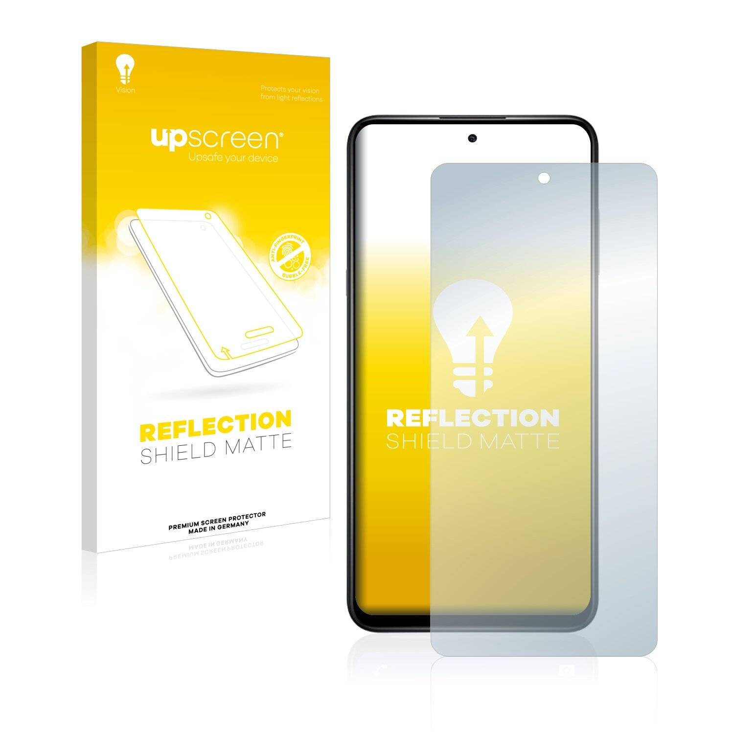 upscreen Reflection Shield Matte Premium Displayschutzfolie für TCL 20