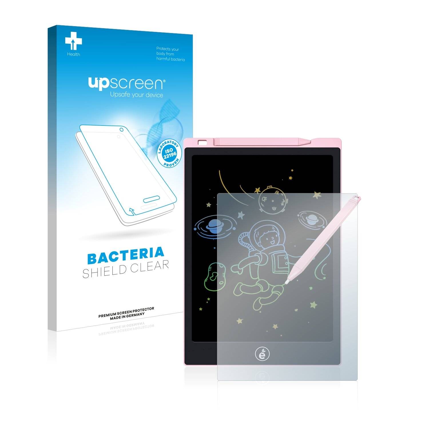 upscreen Bacteria Shield Clear Premium Antibakterielle Displayschutzfolie für Sunany