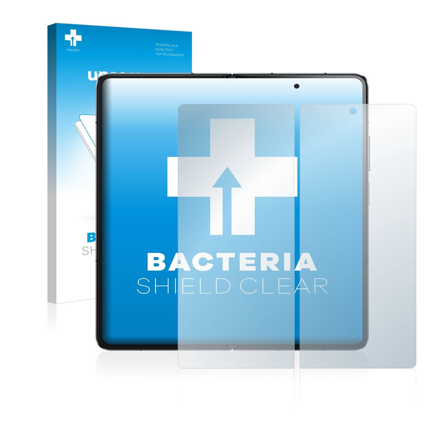 upscreen Bacteria Shield Clear Premium Antibakterielle Displayschutzfolie für Honor Magic V