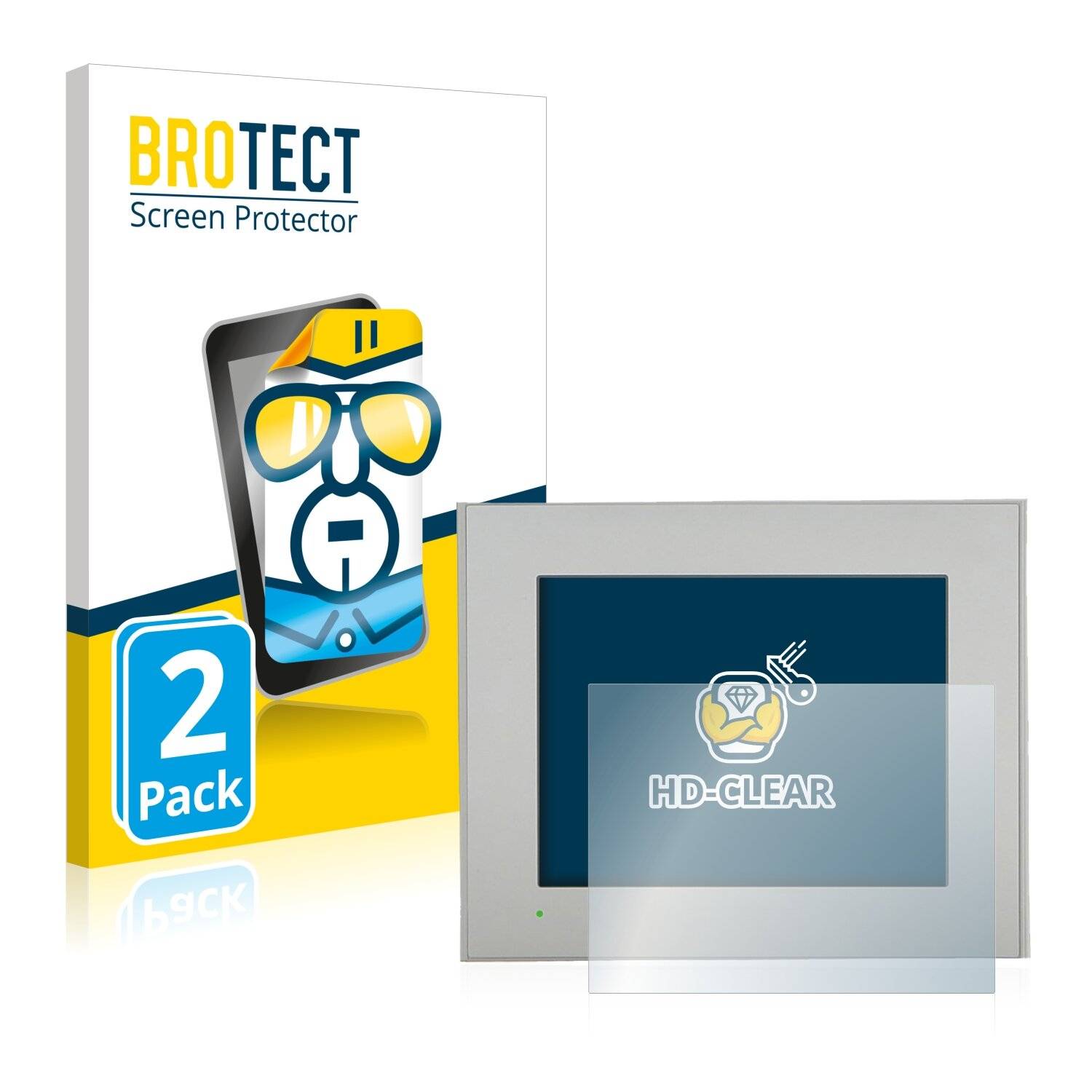 2x BROTECT HD-Clear Displayschutzfolie für Pro-Face