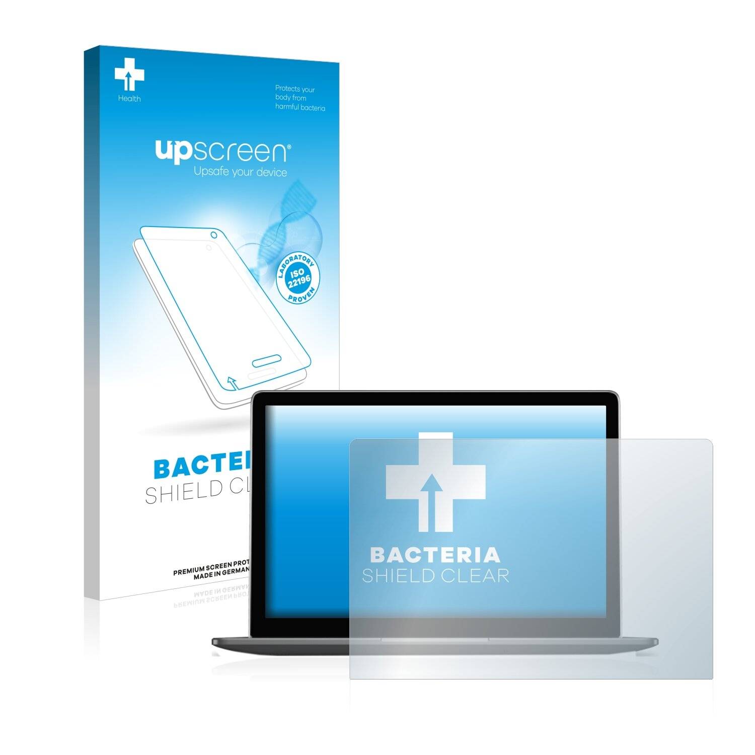 upscreen Bacteria Shield Clear Premium Antibakterielle Displayschutzfolie für GPD P2 Max
