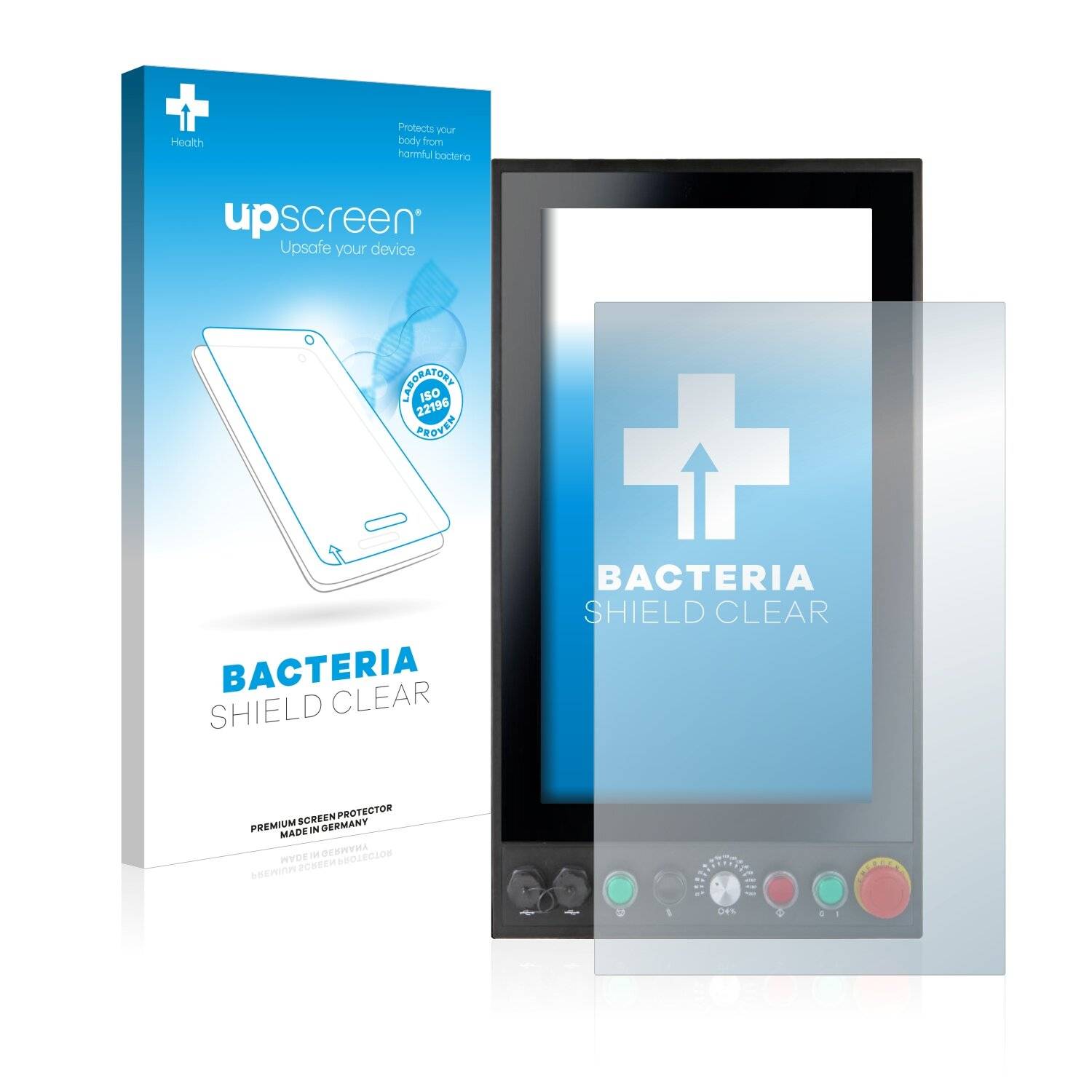 upscreen Bacteria Shield Clear Premium Antibakterielle Displayschutzfolie für Nodka