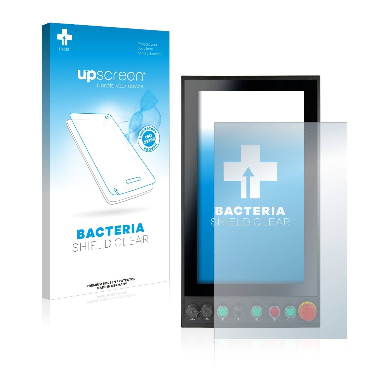 upscreen Bacteria Shield Clear Premium Antibakterielle Displayschutzfolie für Nodka