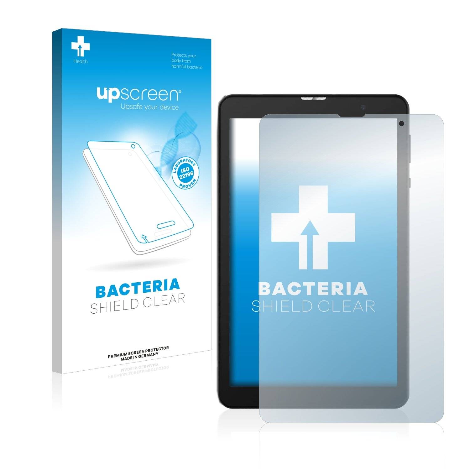 upscreen Bacteria Shield Clear Premium Antibakterielle Displayschutzfolie für Alldocube