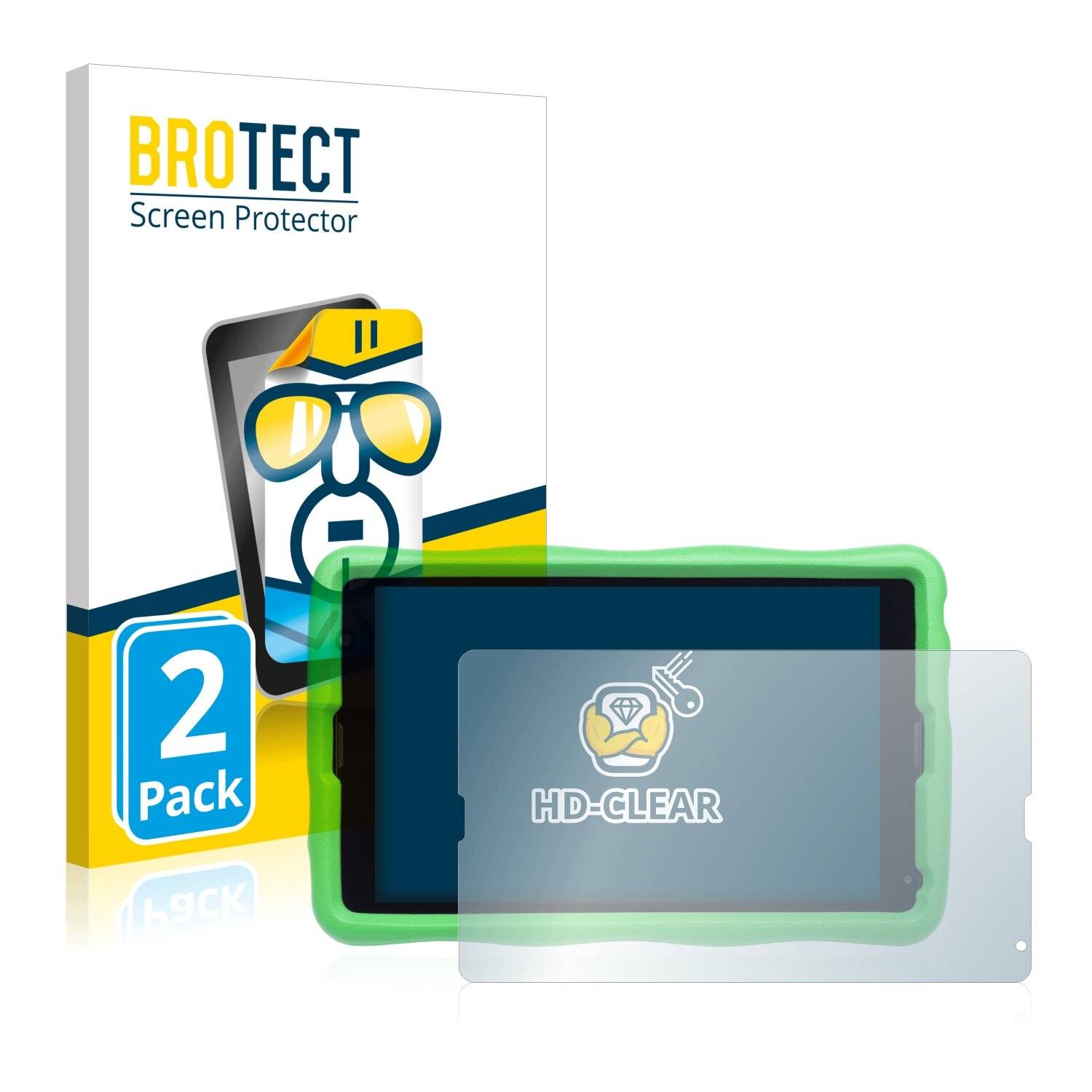 2x BROTECT HD-Clear Displayschutzfolie für Medion Lifetab E10440
