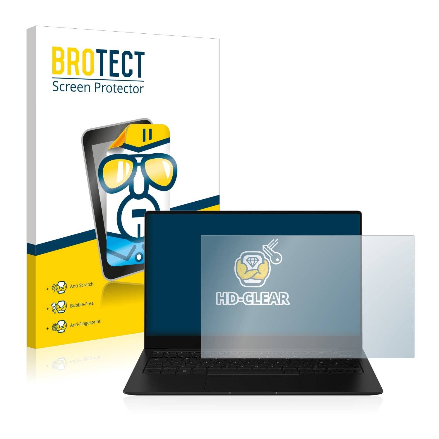 BROTECT HD-Clear Displayschutzfolie für Samsung Galaxy Book2 Pro