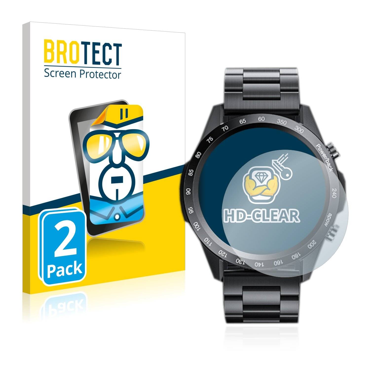 2x BROTECT HD-Clear Displayschutzfolie für BlitzWolf