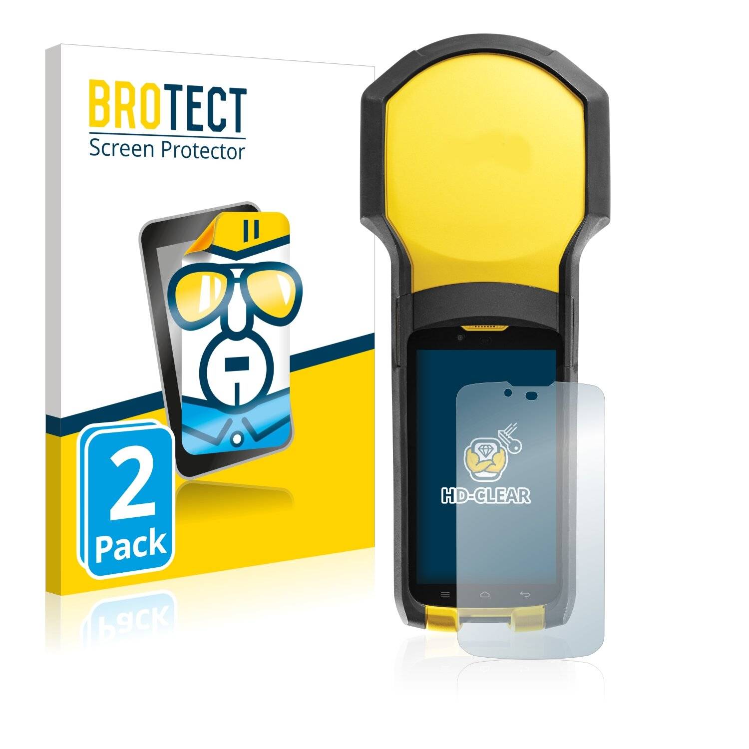 2x BROTECT HD-Clear Displayschutzfolie für Trimble
