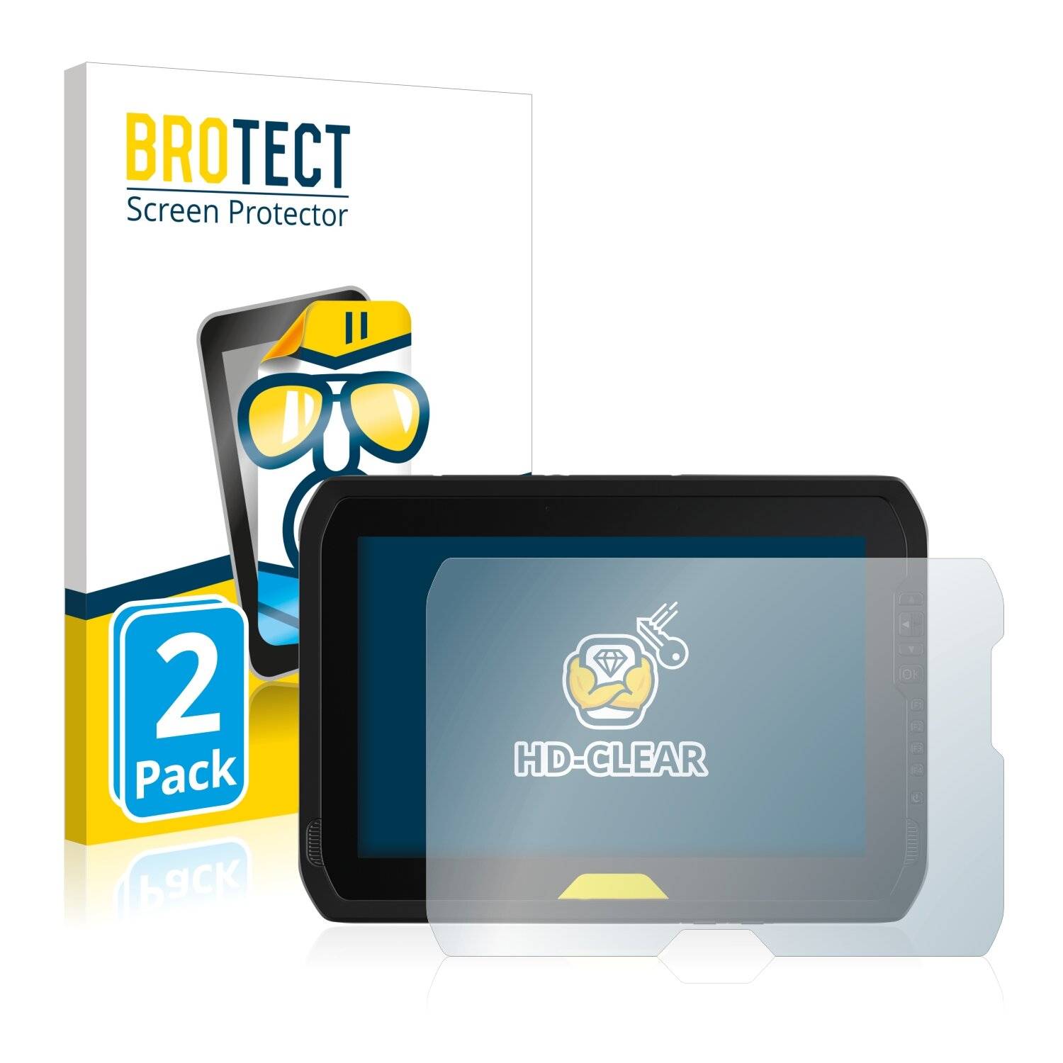 2x BROTECT HD-Clear Displayschutzfolie für Trimble