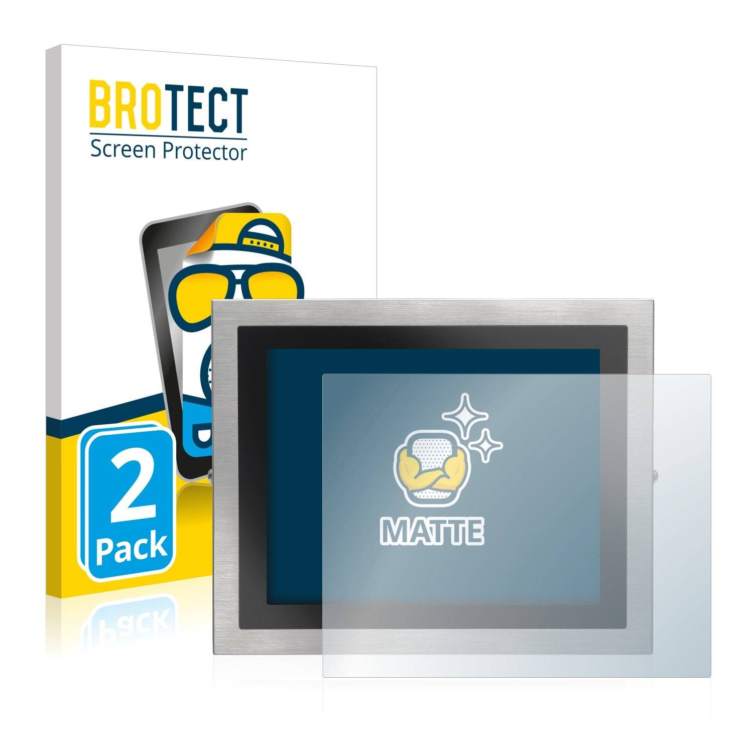 2x BROTECT Matte Displayschutzfolie für Wincomm Hygrolion 106T 10 - Entspiegelt,