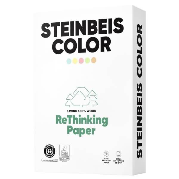 Steinbeis Kopierpapier Color 522008210661 grün 500 Blatt