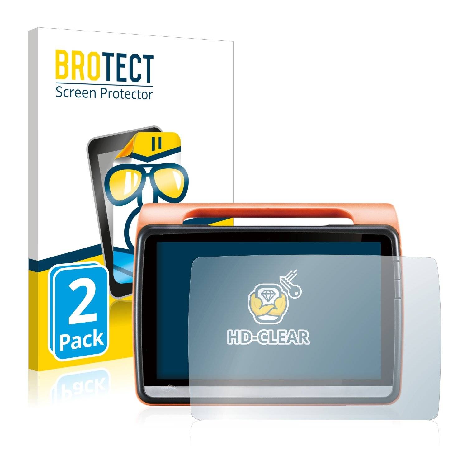 2x BROTECT HD-Clear Displayschutzfolie für Onyx