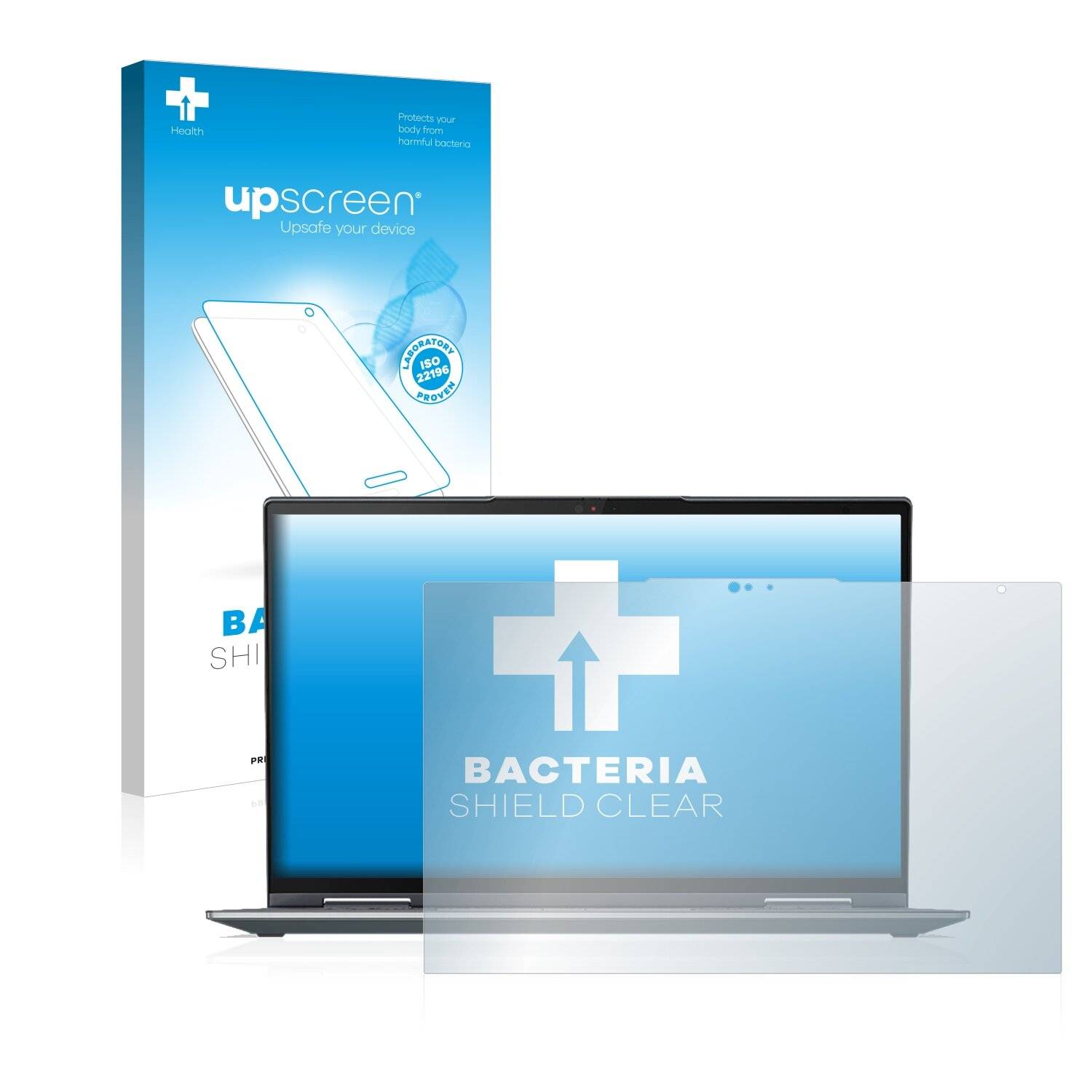 upscreen Bacteria Shield Clear Premium Antibakterielle Displayschutzfolie für Lenovo