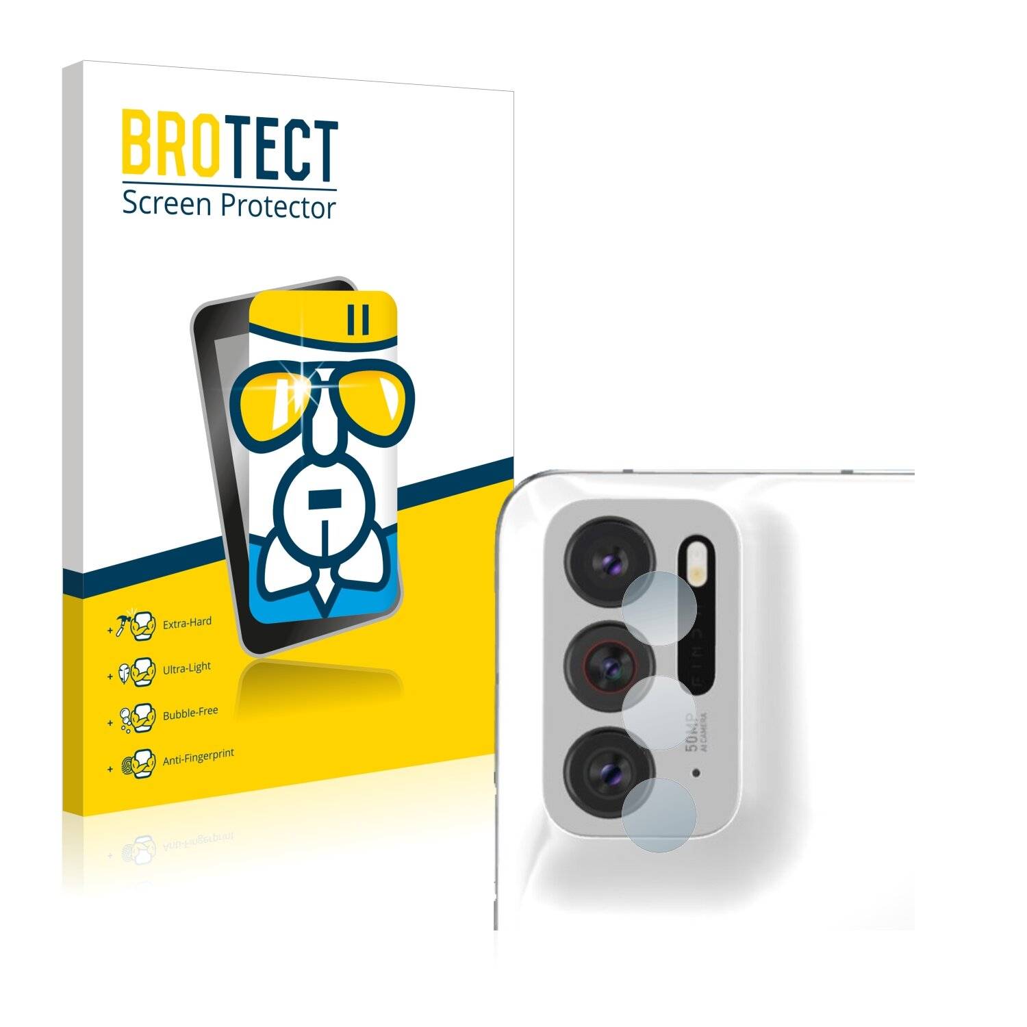 BROTECT AirGlass Schutzglas Folie für Oppo Find N (NUR