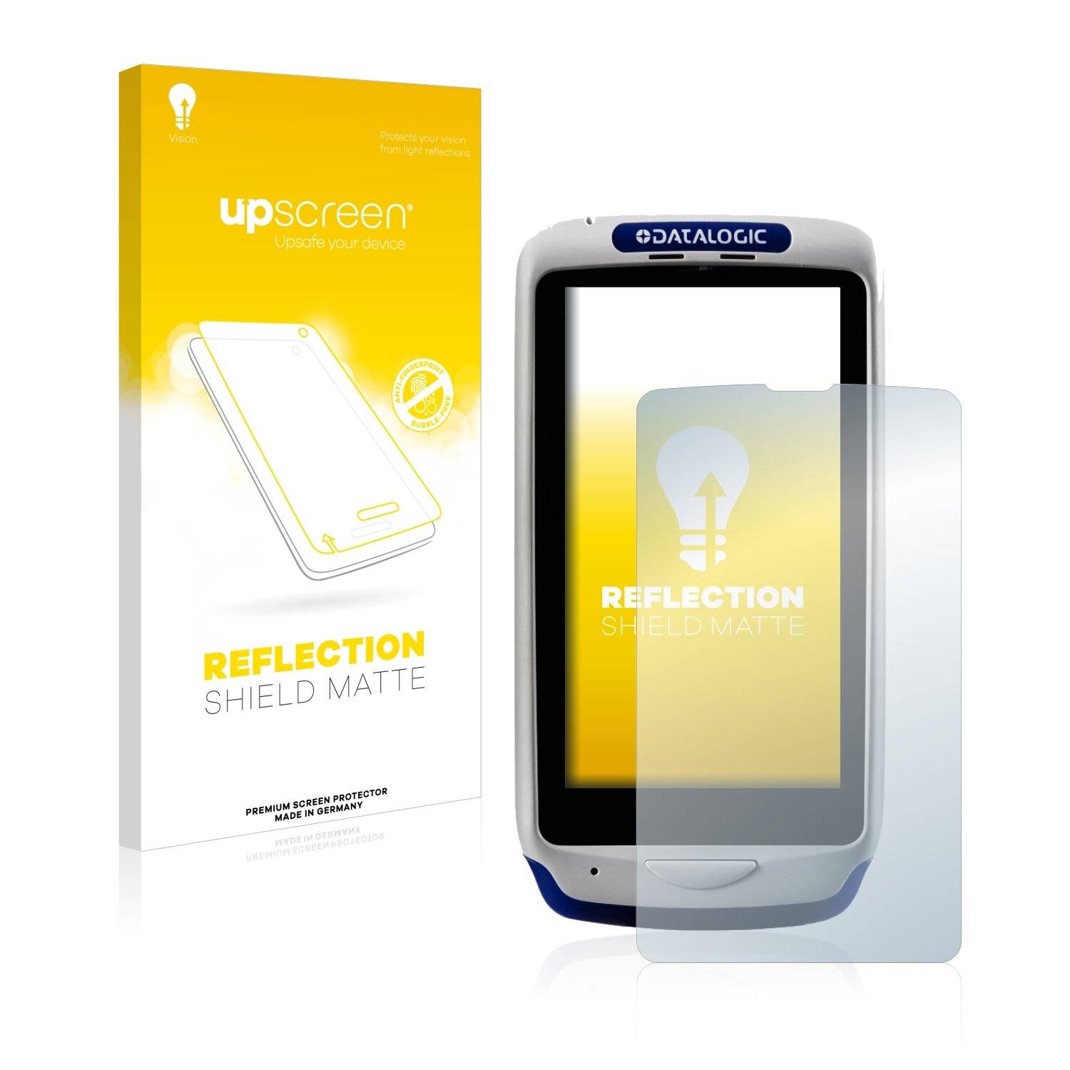 upscreen Reflection Shield Matte Premium Displayschutzfolie für Datalogic Joya Touch