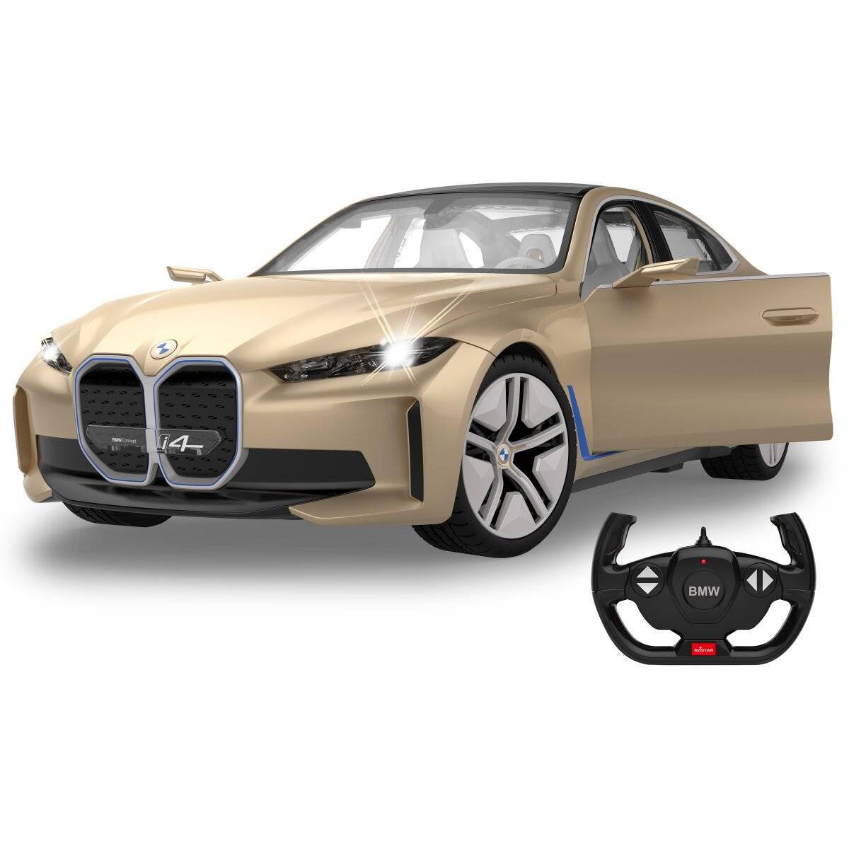 Jamara BMW i4 Concept 1:14 gold 2,4GHz Tür manuell