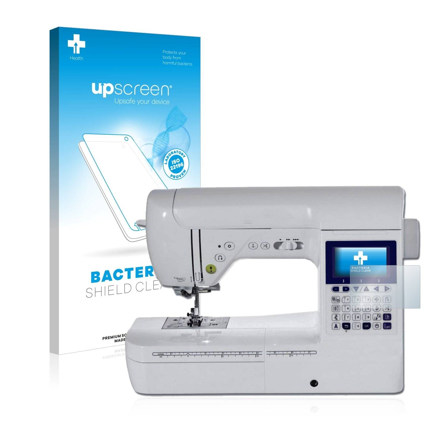 upscreen Bacteria Shield Clear Premium Antibakterielle Displayschutzfolie für Brother