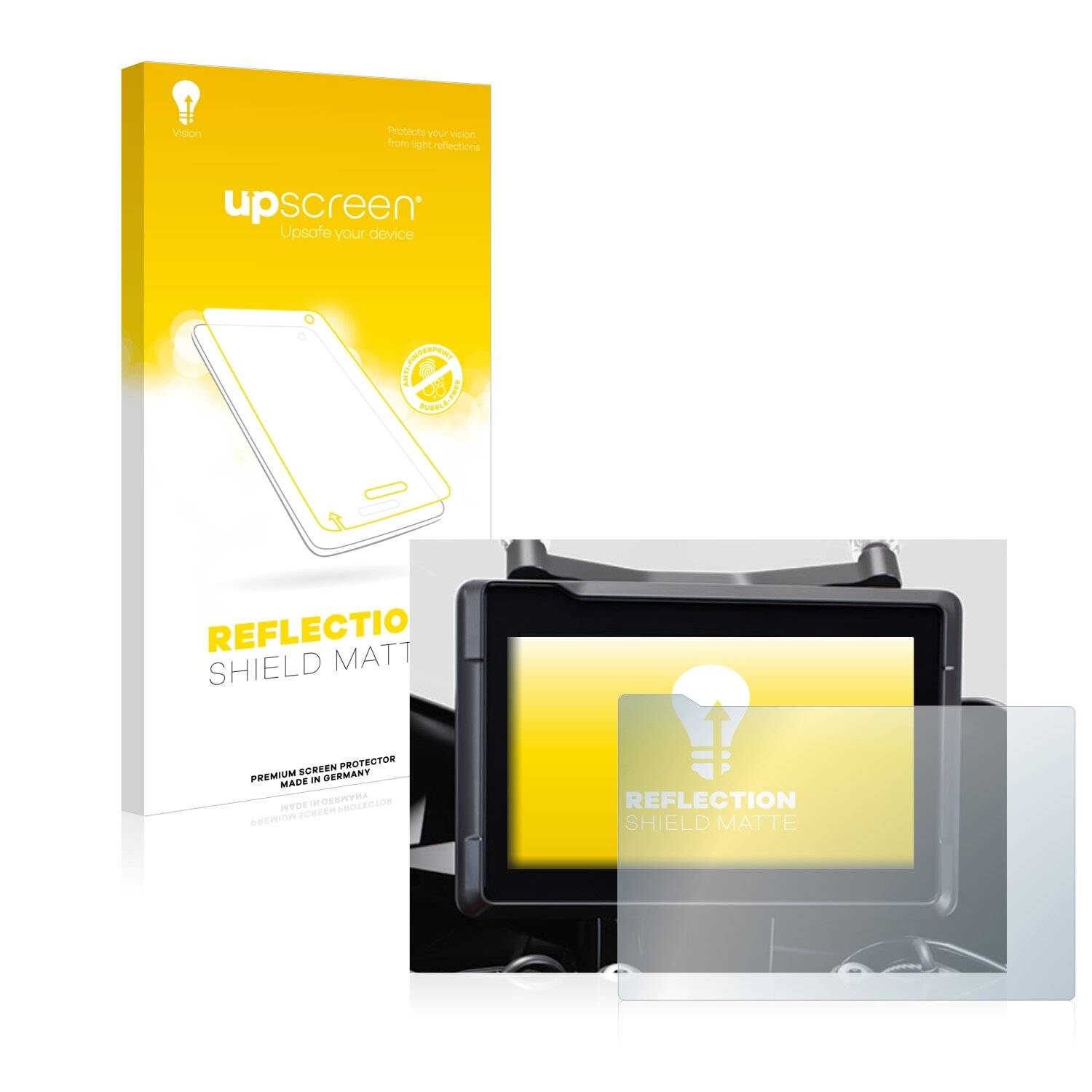 upscreen Reflection Shield Matte Premium Displayschutzfolie für KTM 1290 Super Duke GT 2022