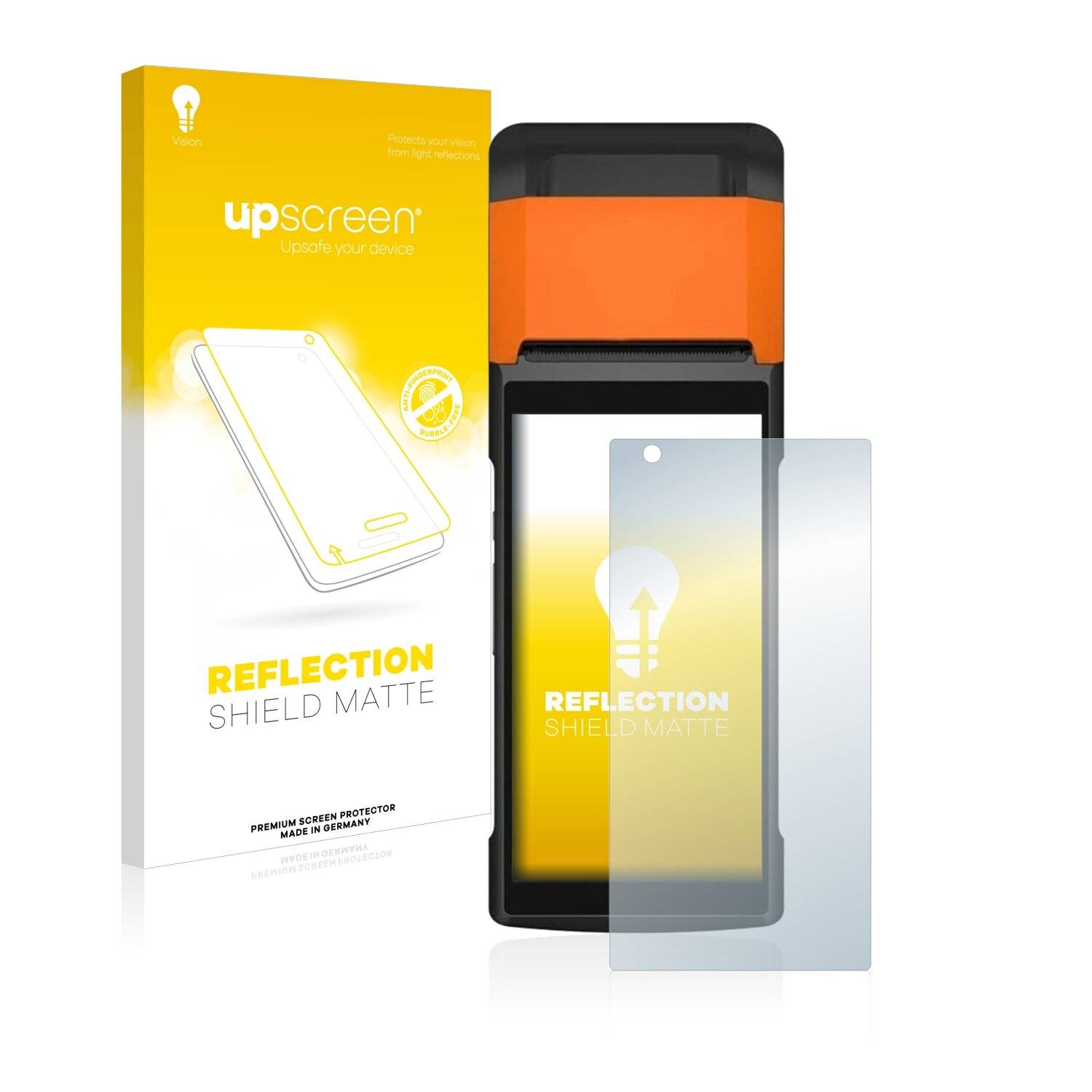 upscreen Reflection Shield Matte Premium Displayschutzfolie für Sunmi