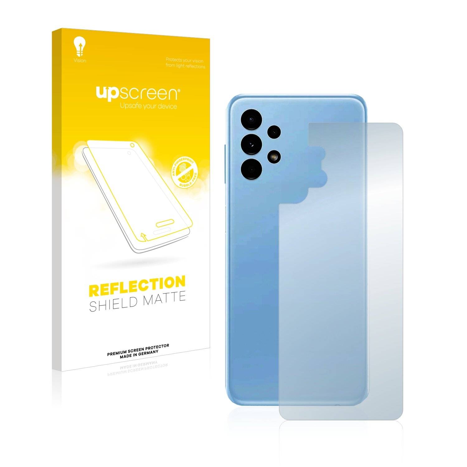 upscreen Reflection Shield Matte Premium Displayschutzfolie für Samsung Galaxy A13