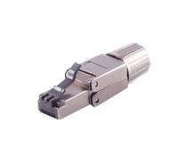 SHIVERPEAKS - BS08-51005 - RJ45 - Metallisch - Männlich - Gerade - Metall - Cat6a