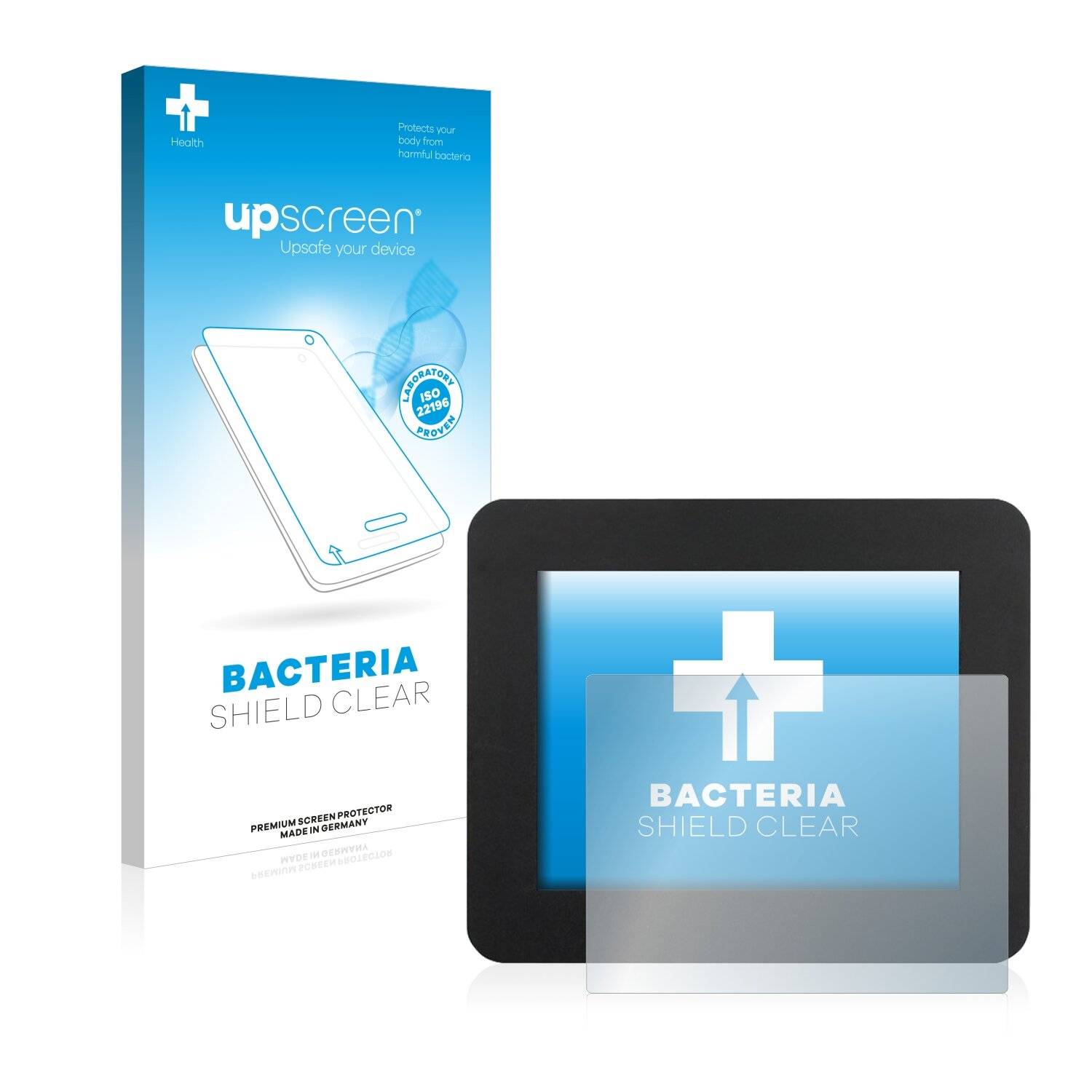 upscreen Bacteria Shield Clear Premium Antibakterielle Displayschutzfolie für iBase