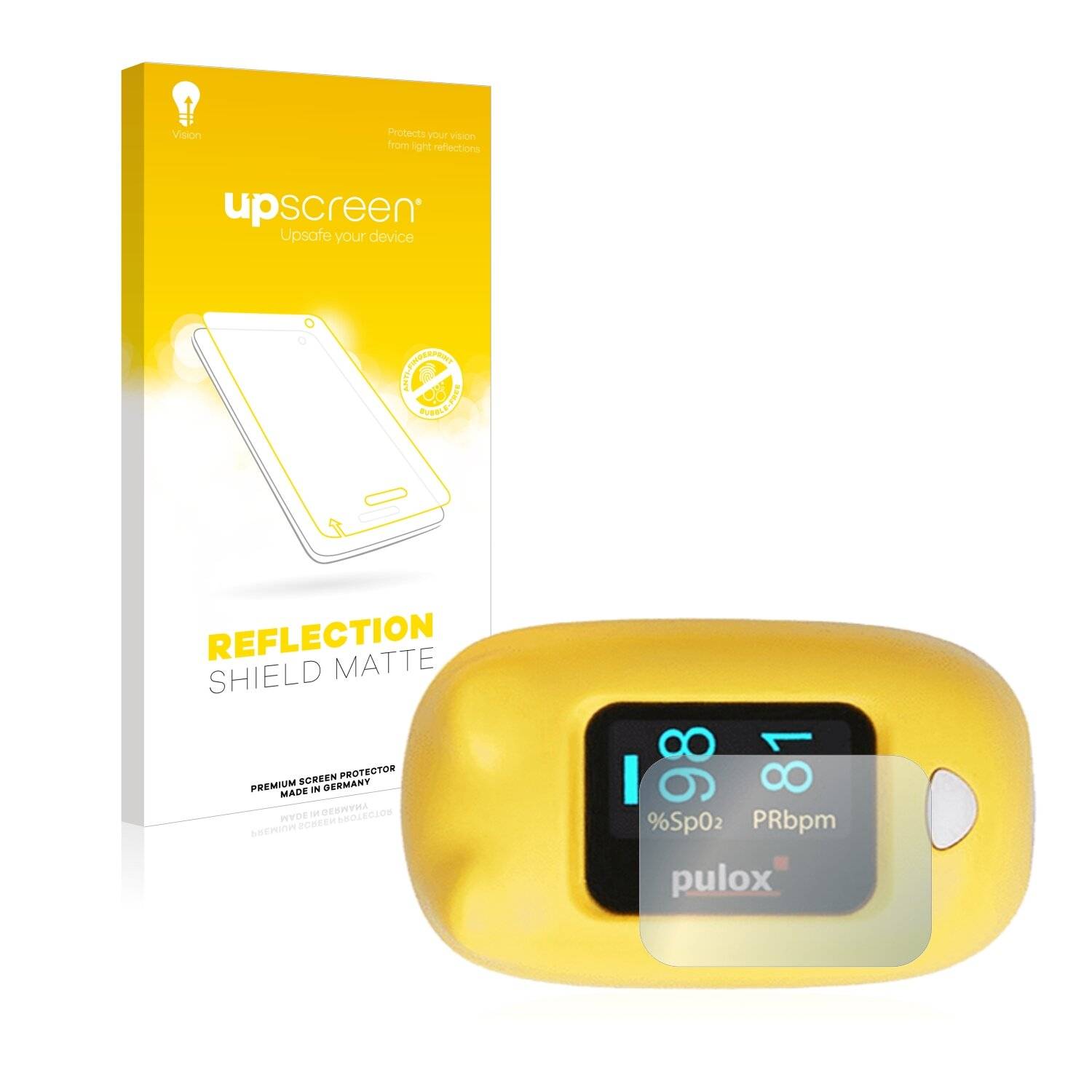 upscreen Reflection Shield Matte Premium Displayschutzfolie für Pulox