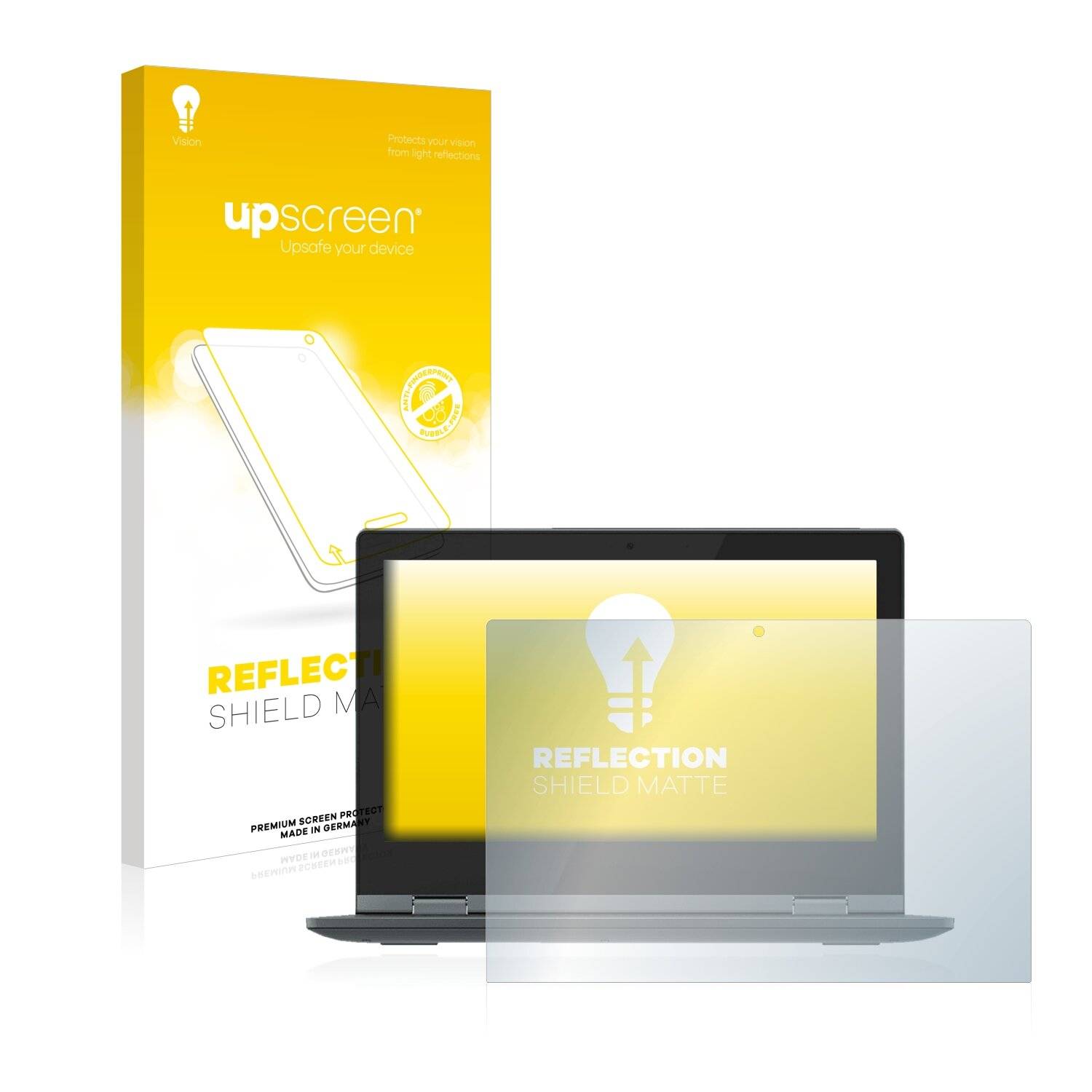 upscreen Reflection Shield Matte Premium Displayschutzfolie für Lenovo IdeaPad Flex 3i