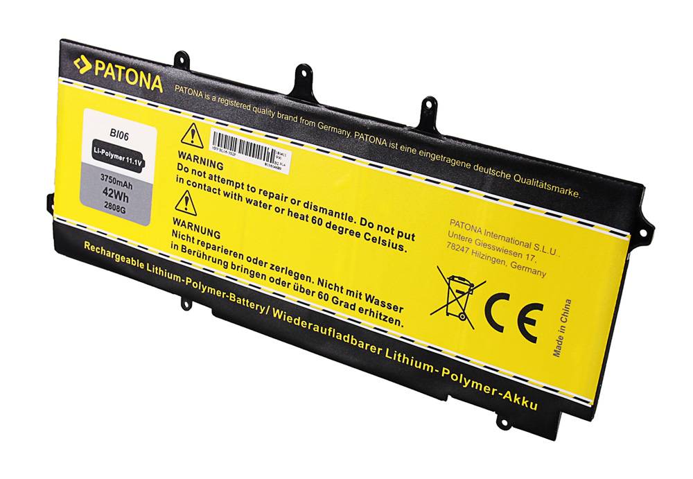 Ersatzakku - HP EliteBook 1040 Serie / 722236-171 / HSTNN-DB5D - 11,1 Volt 3750mAh Li-Polymer
