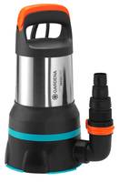 Gardena 19500 Aquasensor, 860 W, AC, 1 bar, 19500 l/h, IPX8, Schwarz, Grün, Edelstahl