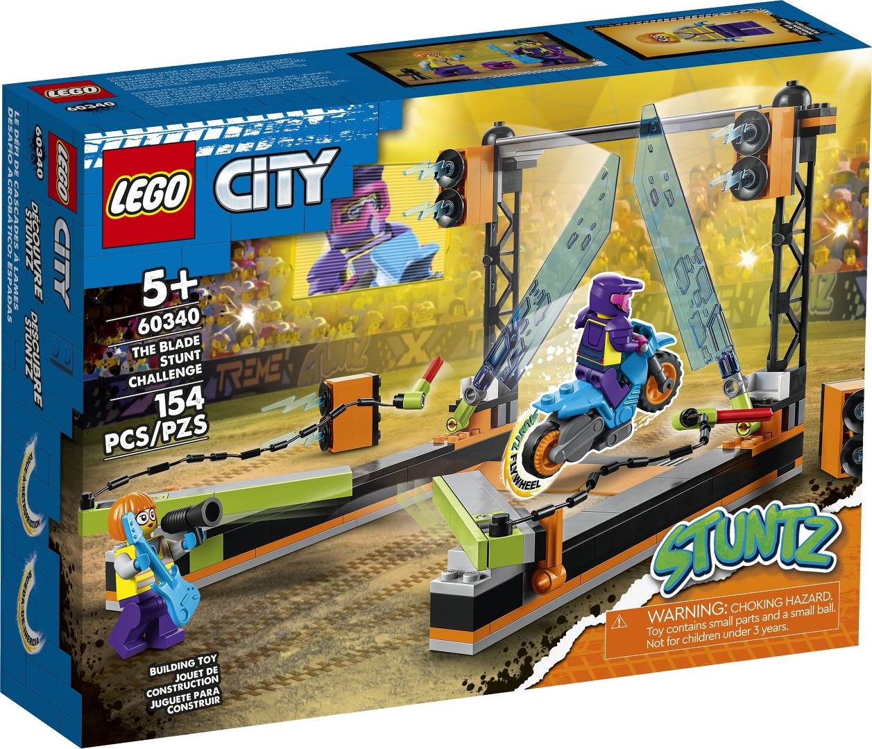 LEGO® City 60340 Hindernis-Stuntchallenge