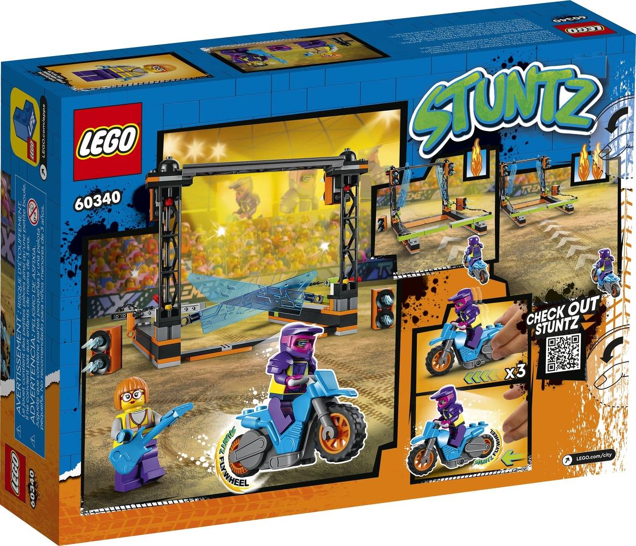 LEGO® City 60340 Hindernis-Stuntchallenge